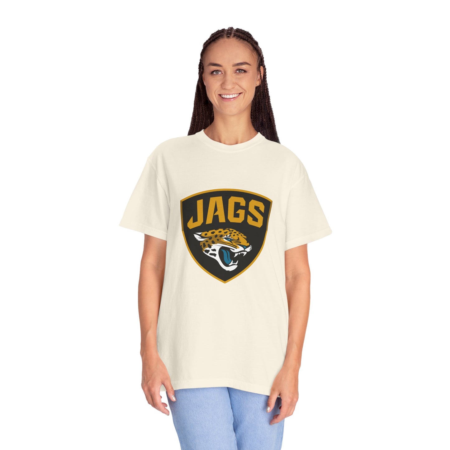 Jacksonville Jaguars Collectibles Garment-Dyed T-Shirt – Premium Cotton Tee for Customization