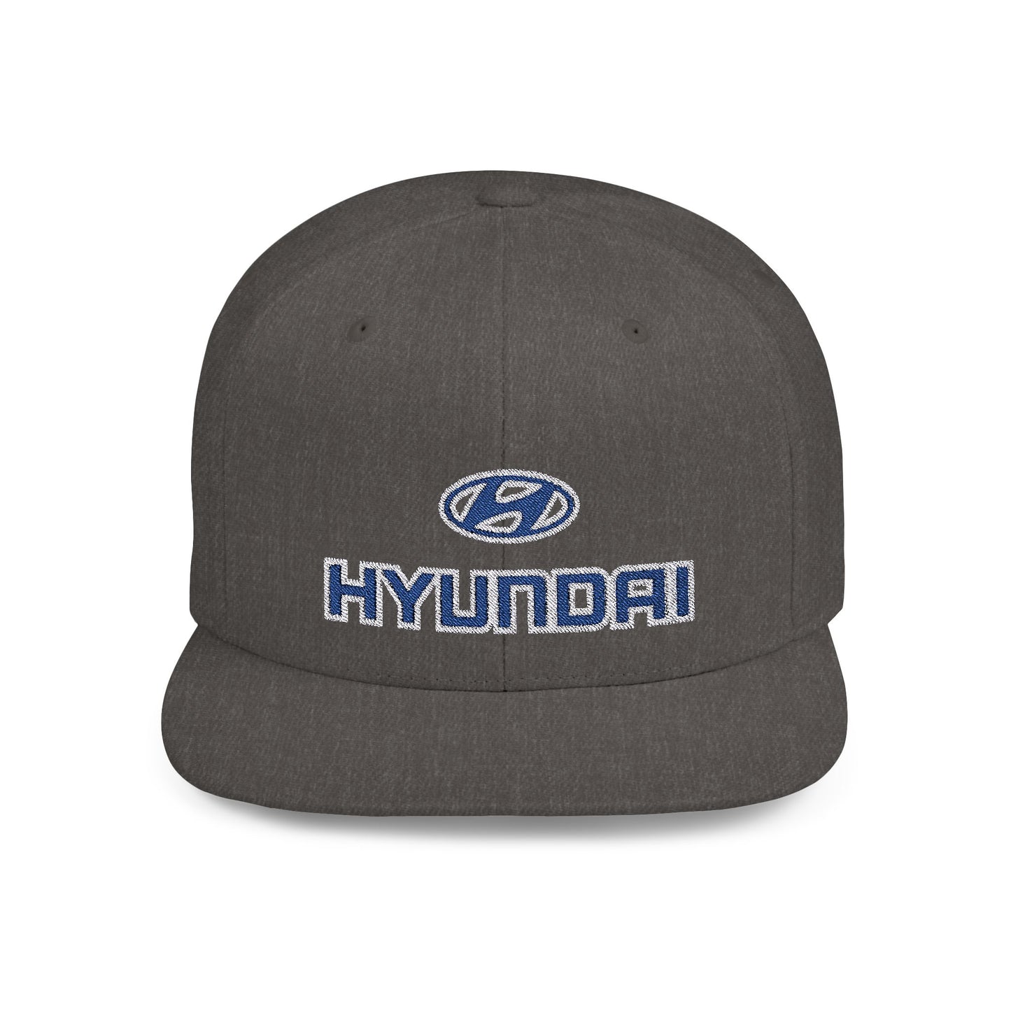 Hyundai Flat Bill Snapback – Lightweight, Custom Fit, Premium Quality