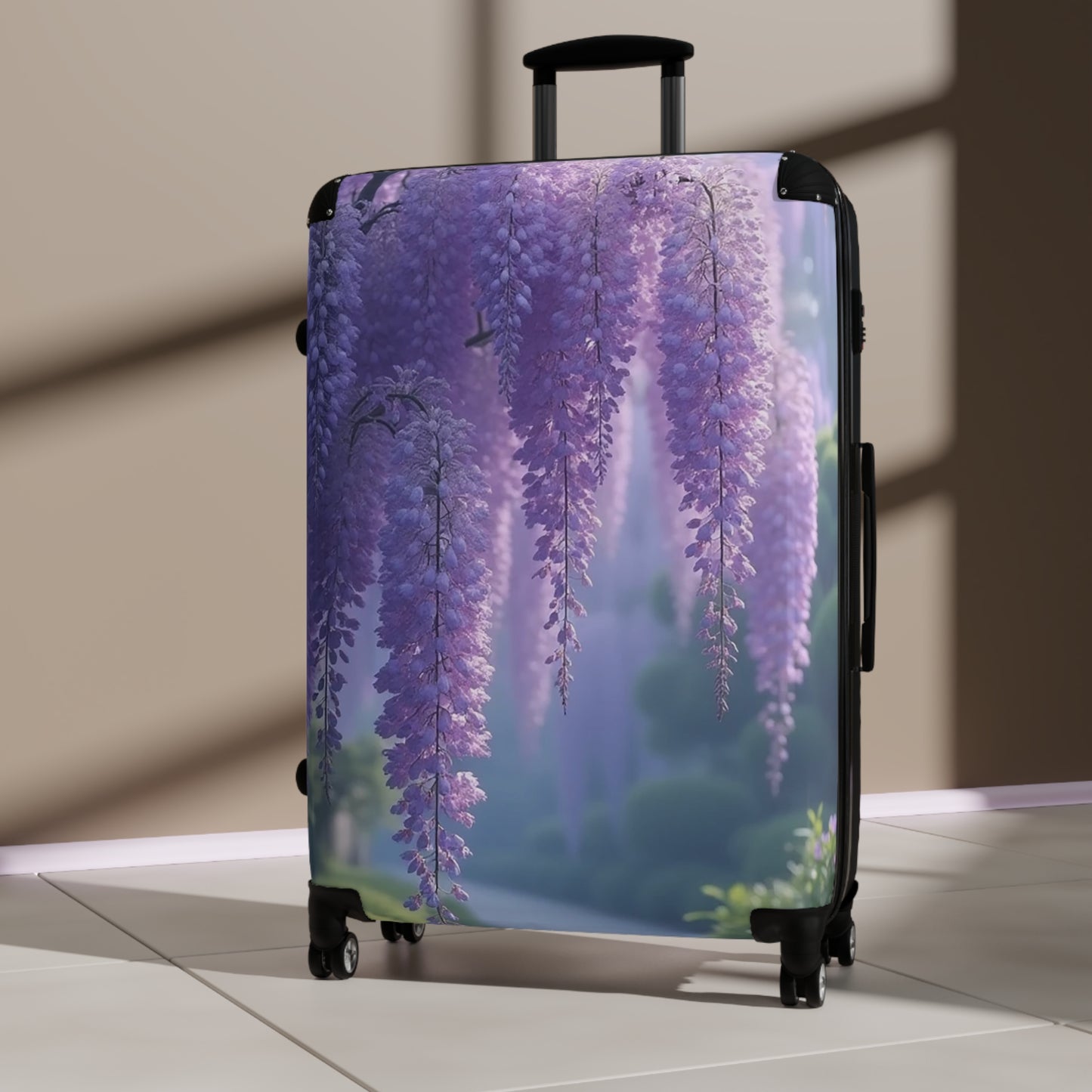 Nature Flowers Floral Camelia Art Carry-On Suitcase - Stylish Luggage for Travelers