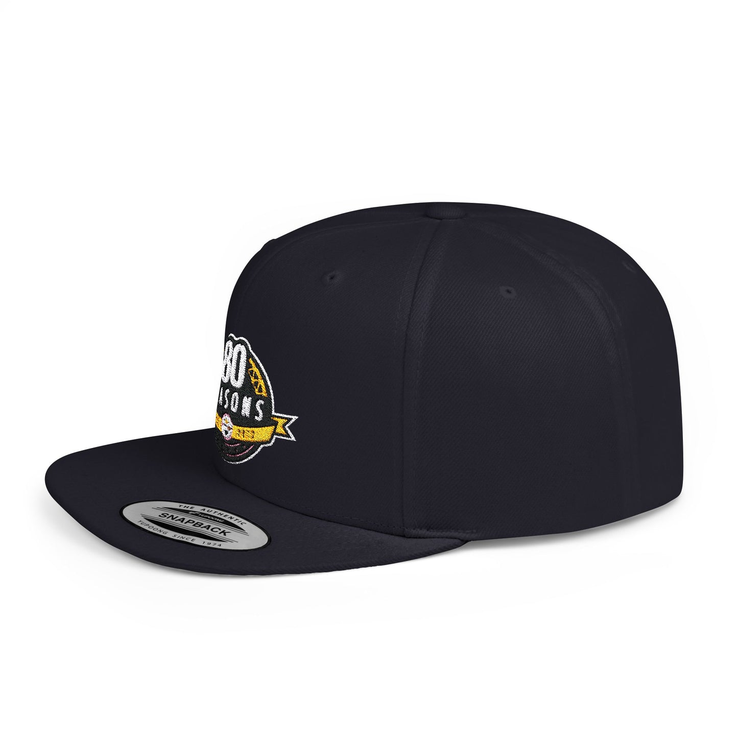 Pittsburgh Steelers Here We Go Flat Bill Snapback – Lightweight, Custom Fit, Premium Quality