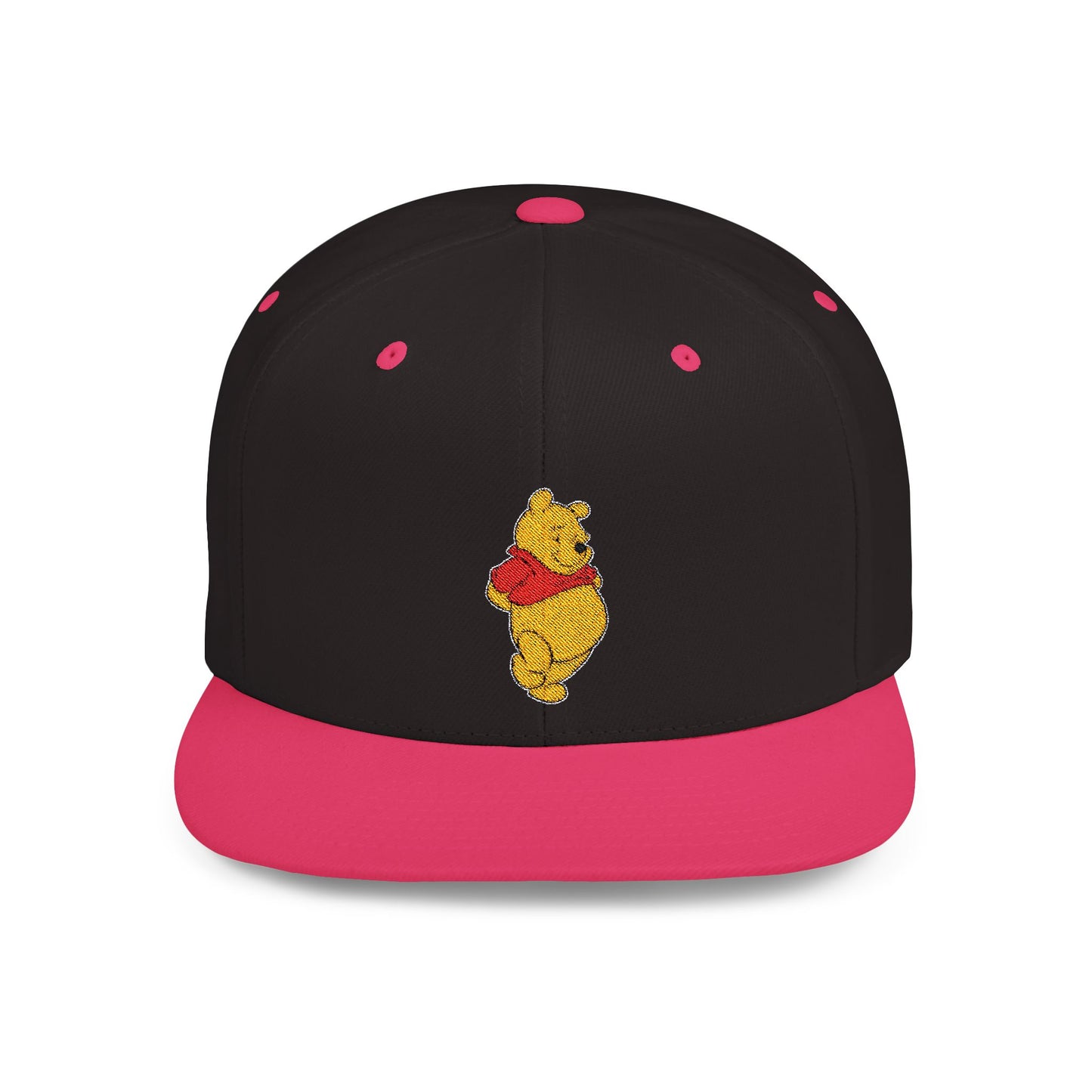 Winnie The Pooh Flat Bill Snapback – Lightweight, Custom Fit, Premium Quality