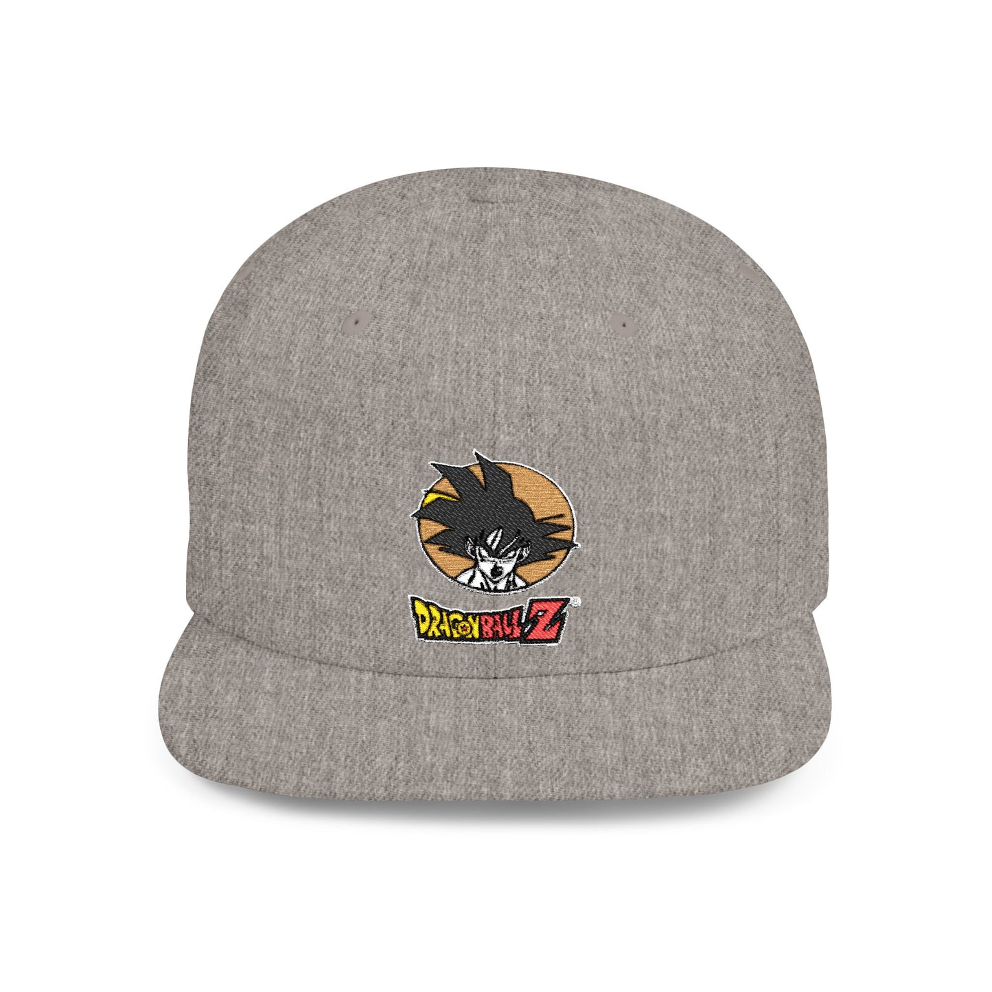 Dragon Ball Z Goku Flat Bill Snapback – Lightweight, Custom Fit, Premium Quality