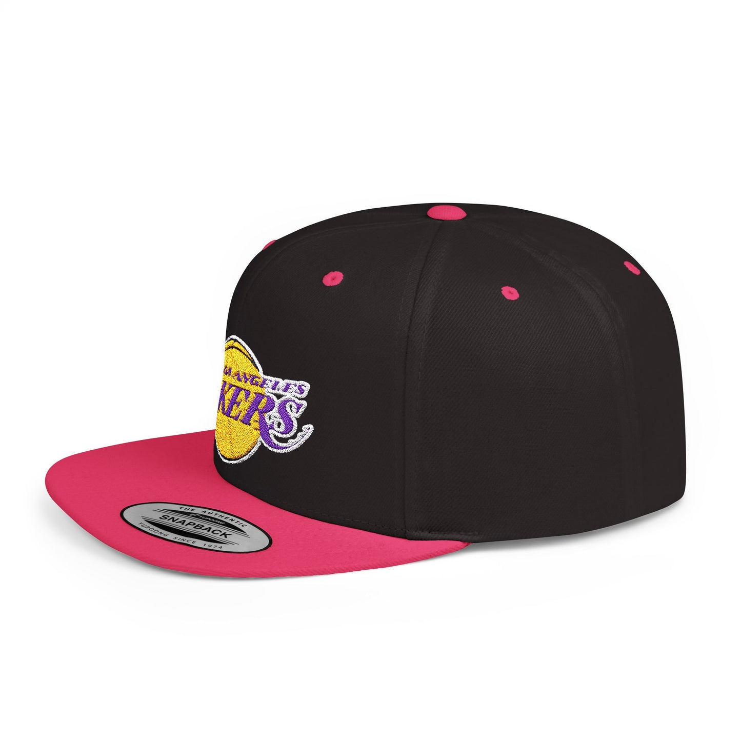 Los Angeles Lakers Flat Bill Snapback – Lightweight, Custom Fit, Premium Quality