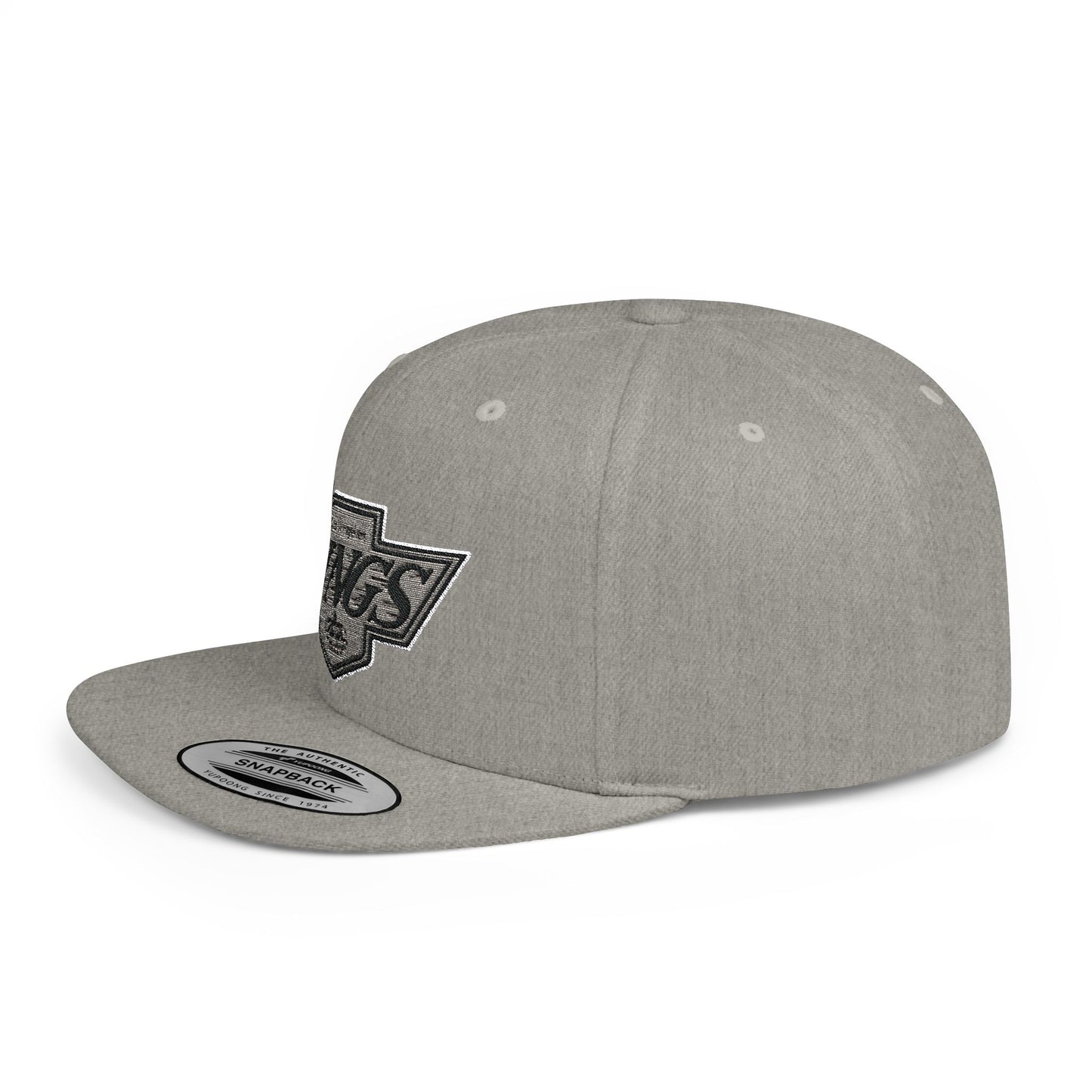 Los Angeles Kings Flat Bill Snapback – Lightweight, Custom Fit, Premium Quality