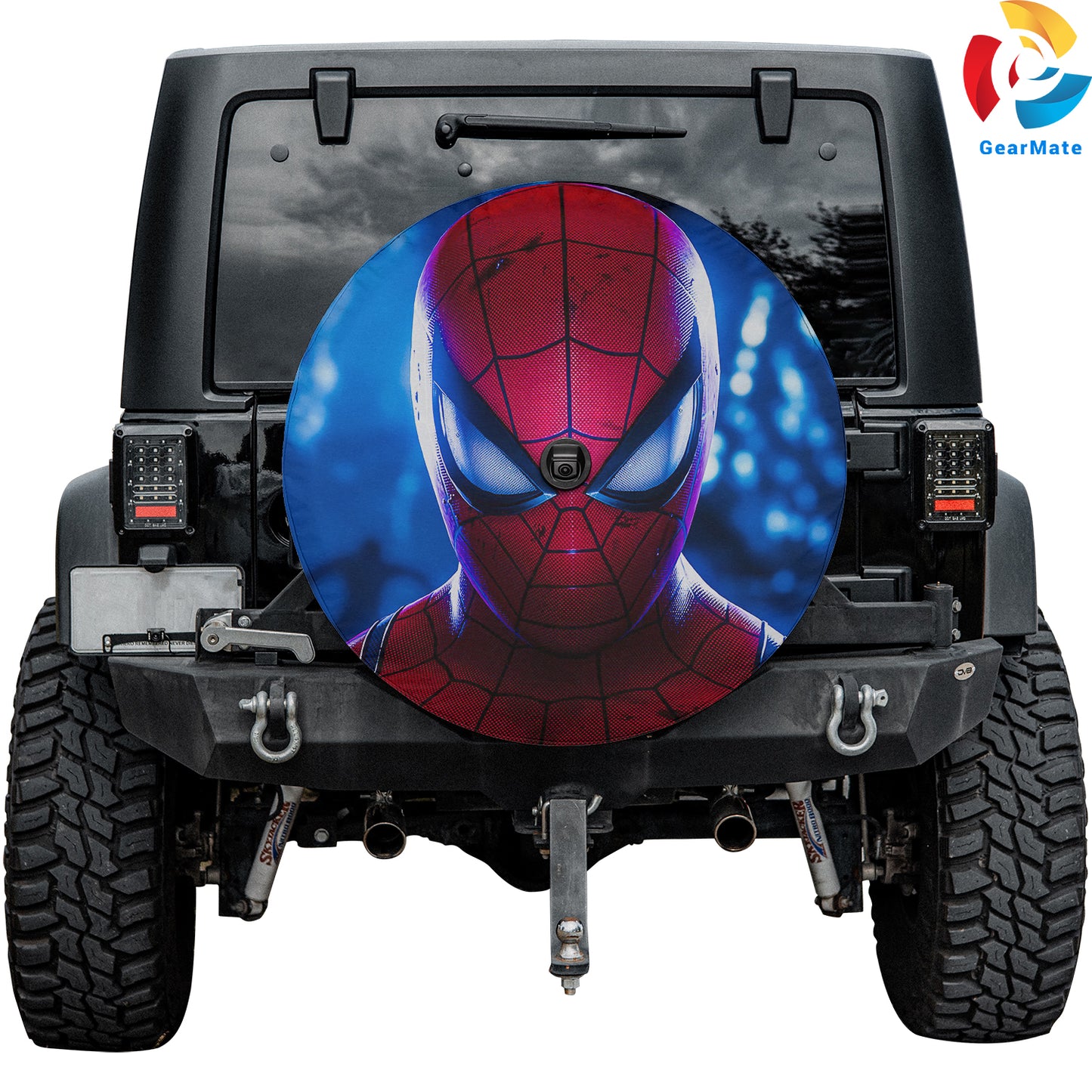 Spiderman Marvel Spare Tire Cover – Premium Waterproof UV Resistant Protector
