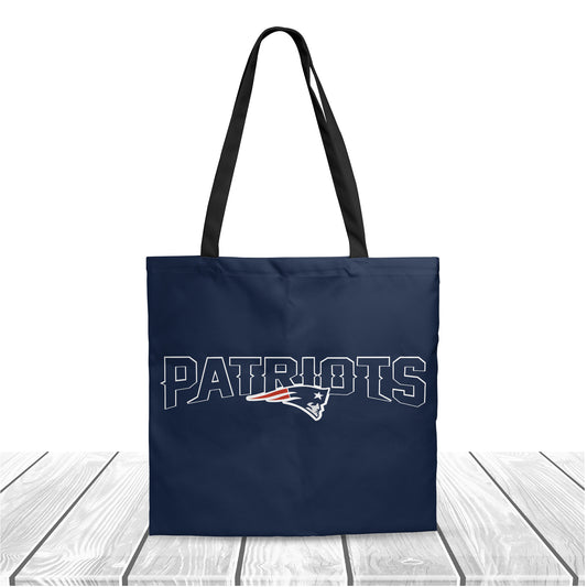 NFL New England Patriots NFL Fans Polyester Canvas Tote Bag – Durable and Stylish