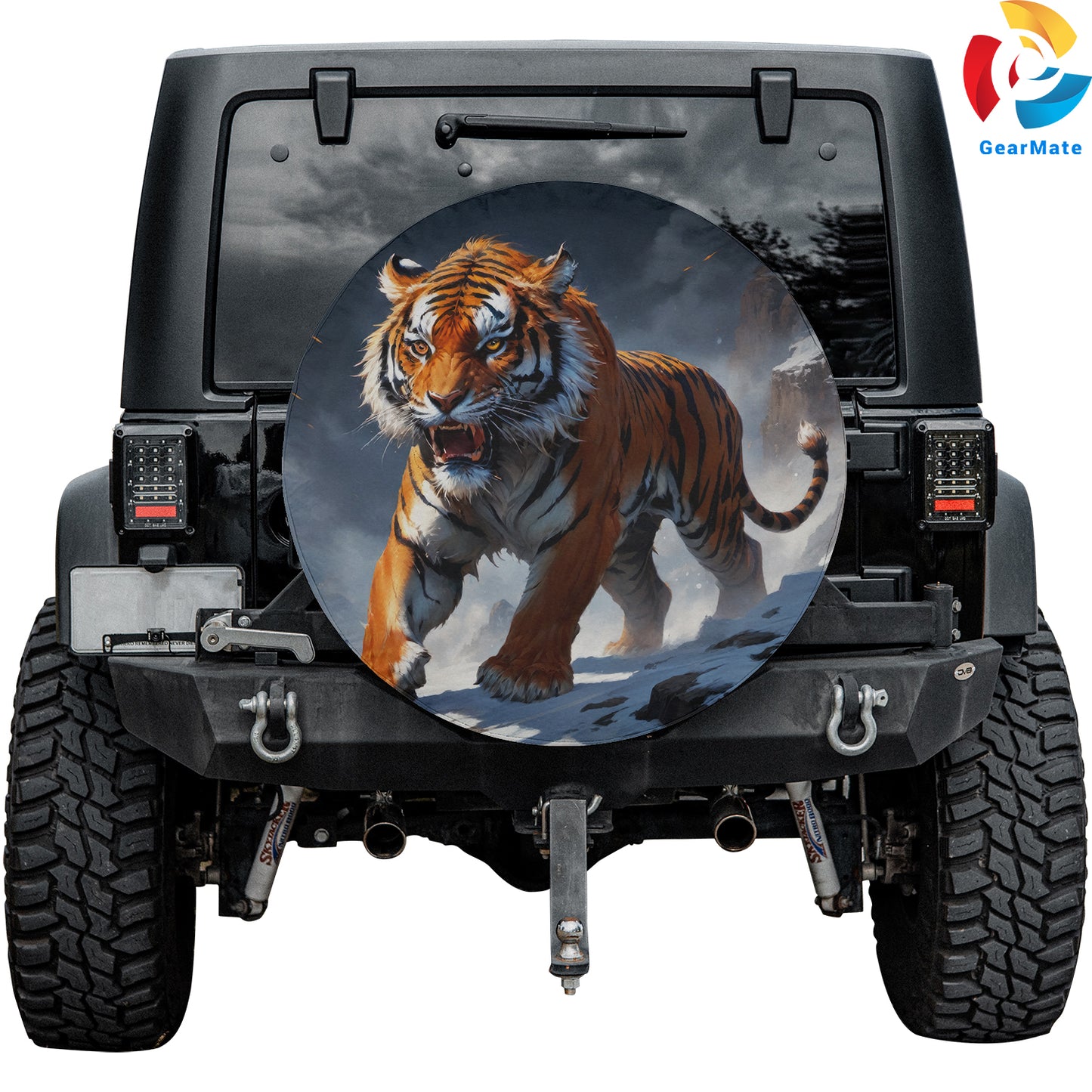 Animals Spare Tire Cover – Premium Waterproof UV Resistant Protector