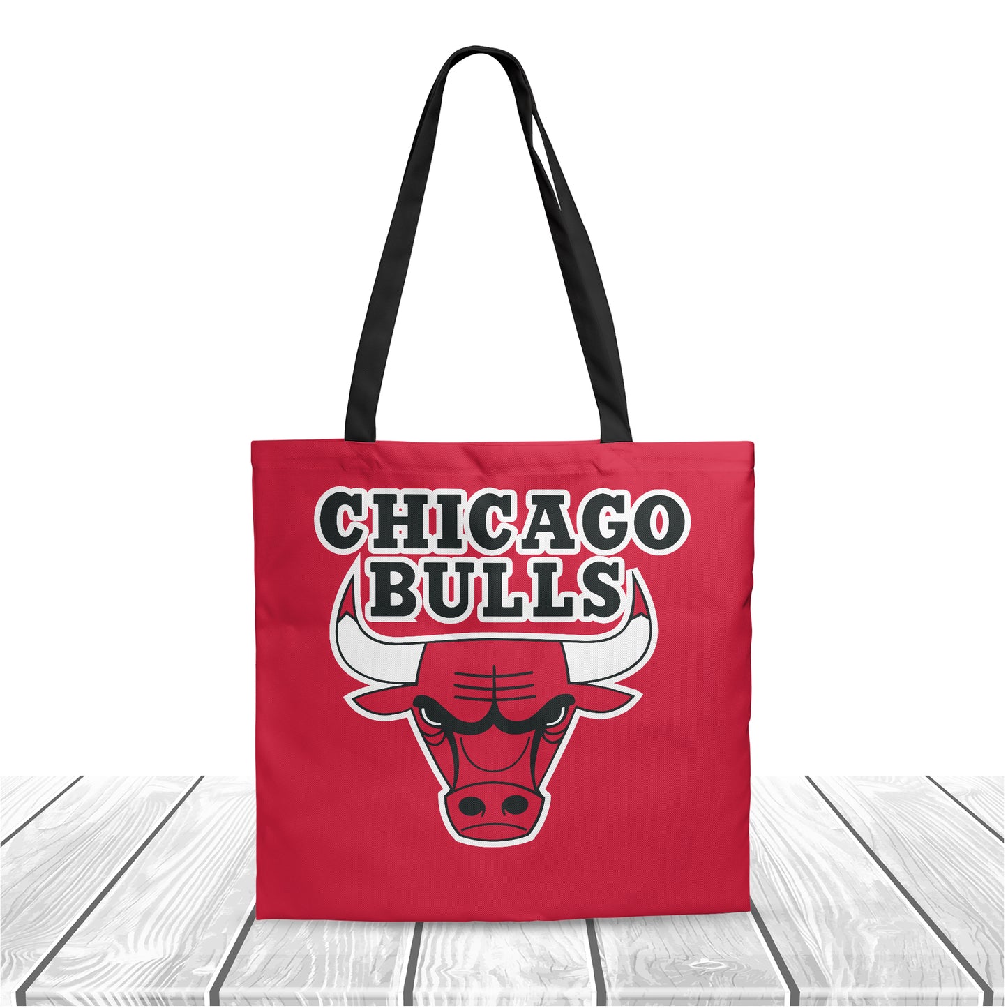 NBA Chicago Bulls Finals Fever Polyester Canvas Tote Bag - Durable and Stylish