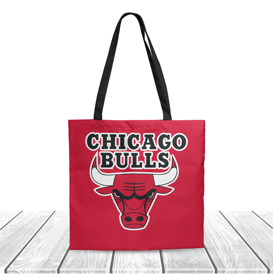 NBA Chicago Bulls Finals Fever Polyester Canvas Tote Bag - Durable and Stylish