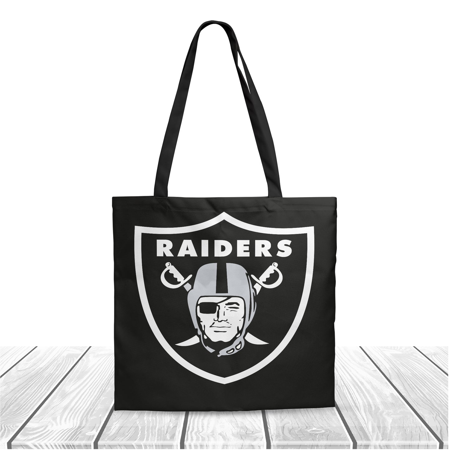NFL Las Vegas Raiders Polyester Canvas Tote Bag – Durable and Stylish