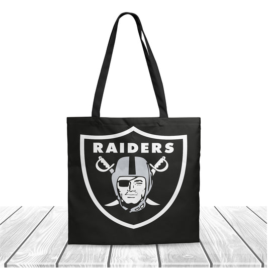 NFL Las Vegas Raiders Polyester Canvas Tote Bag – Durable and Stylish