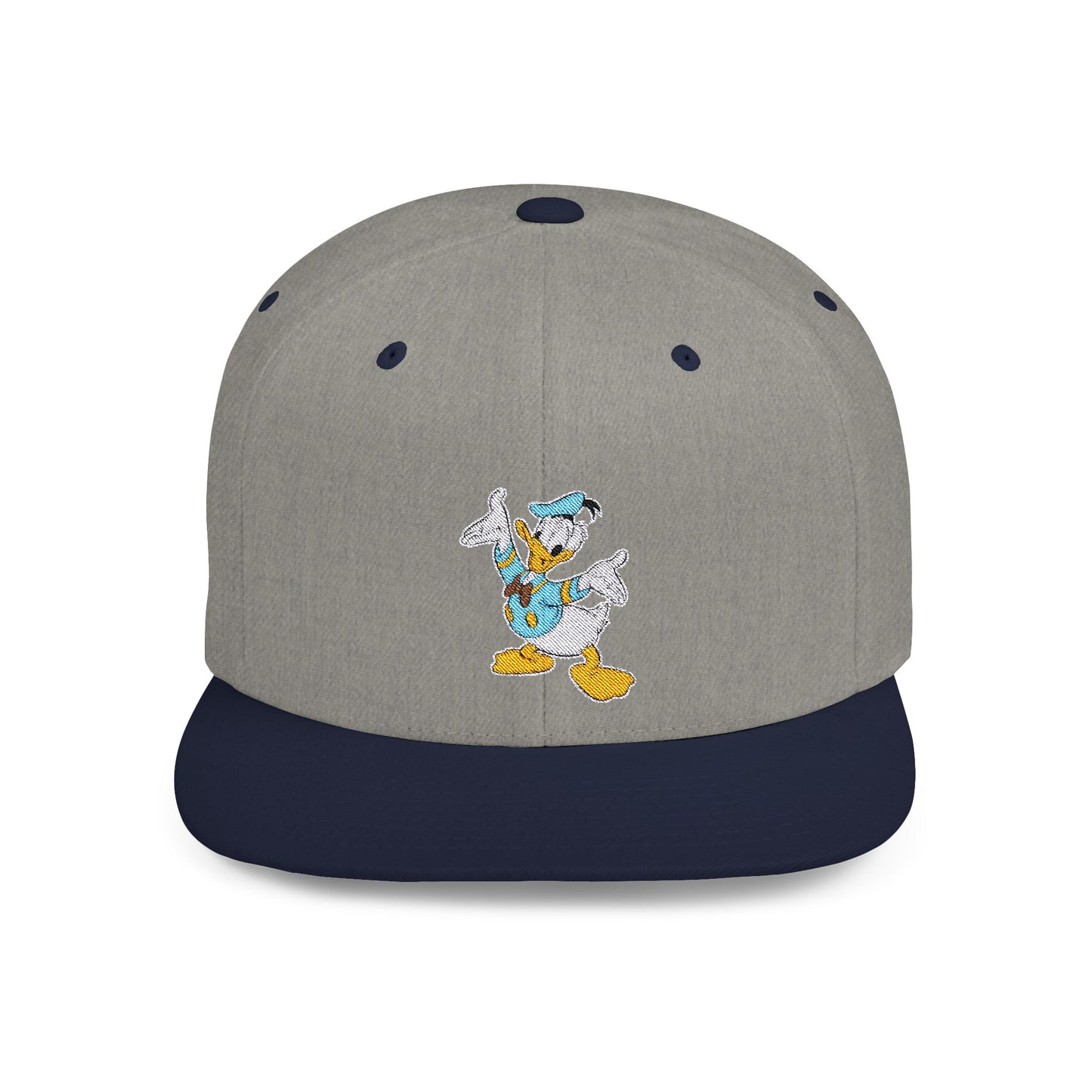 Pato Donald Flat Bill Snapback – Lightweight, Custom Fit, Premium Quality