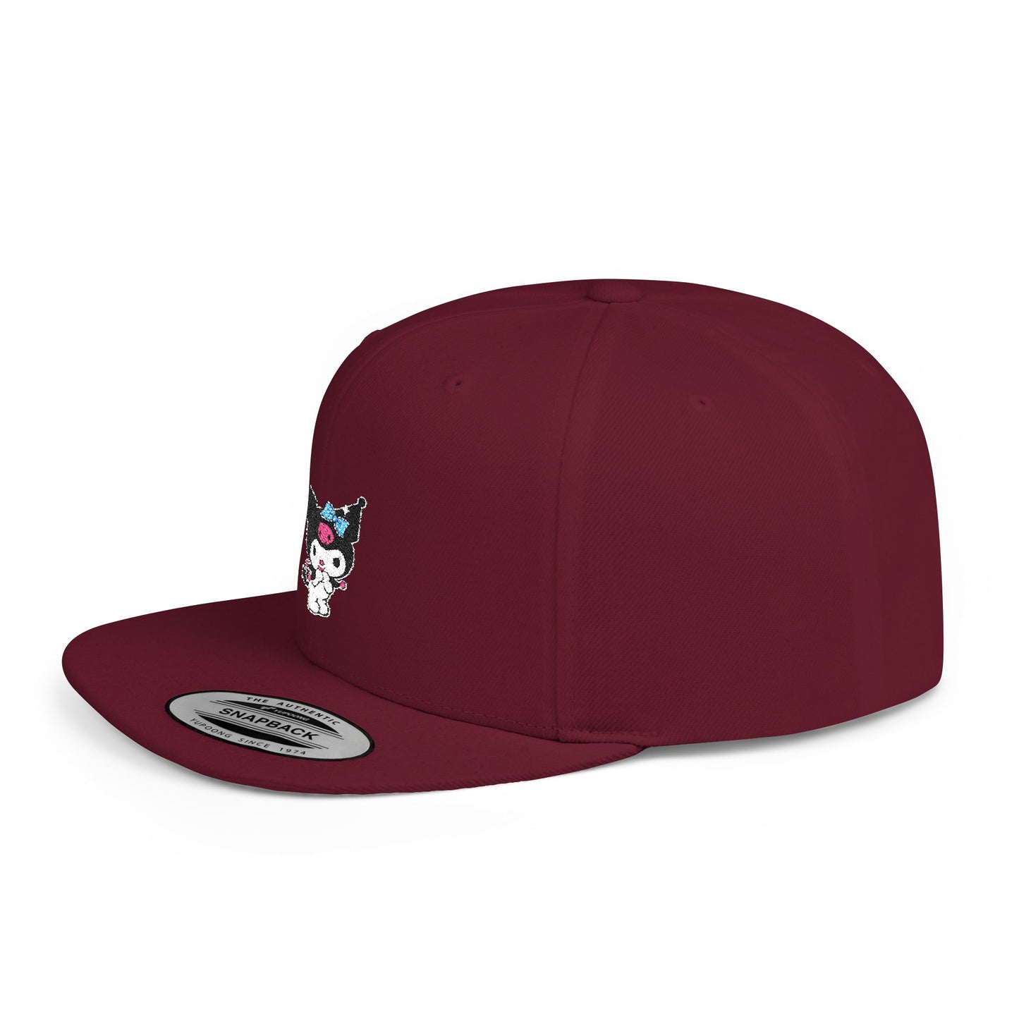 Kuromi Flat Bill Snapback – Lightweight, Custom Fit, Premium Quality
