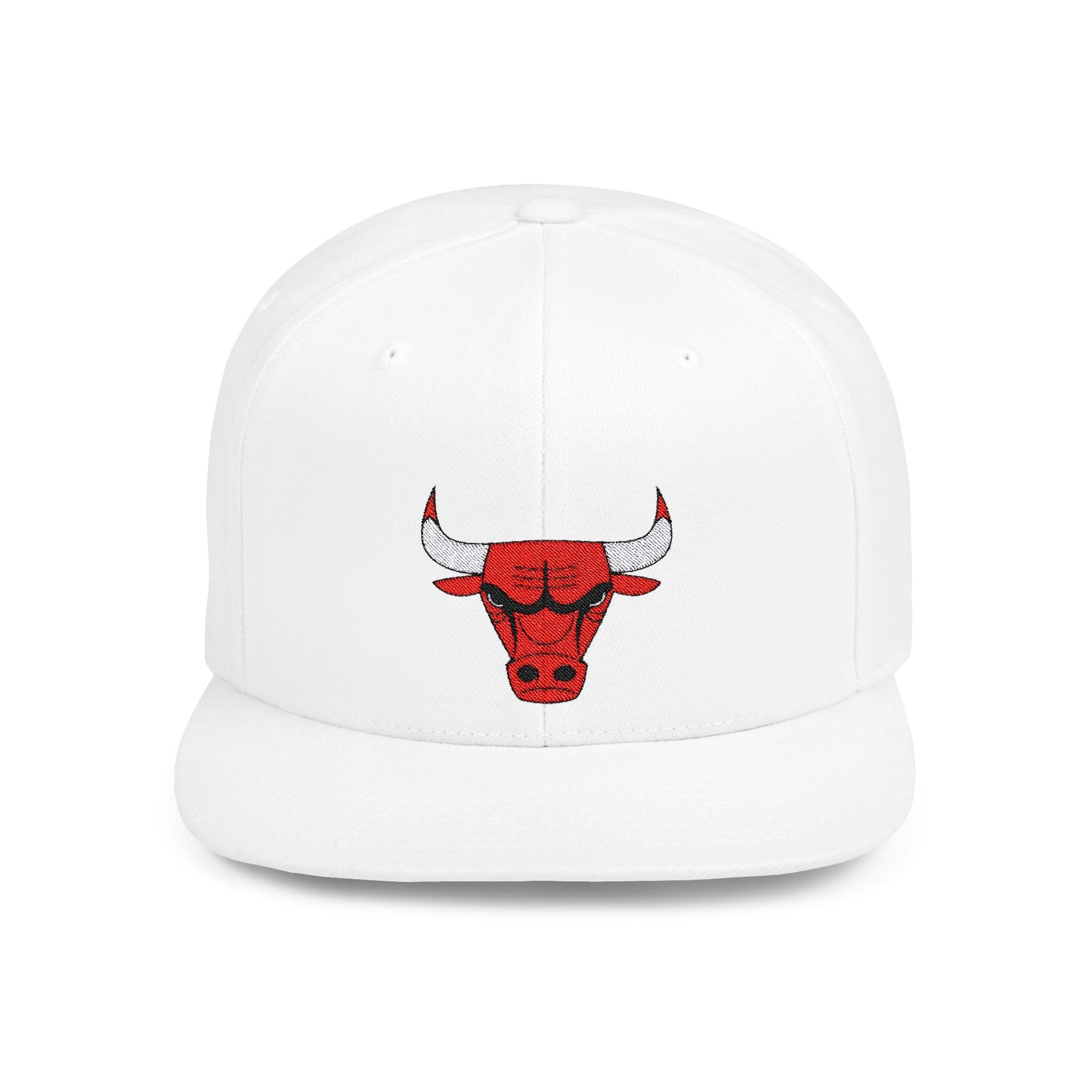 Chicago Bulls Flat Bill Snapback – Lightweight, Custom Fit, Premium Quality