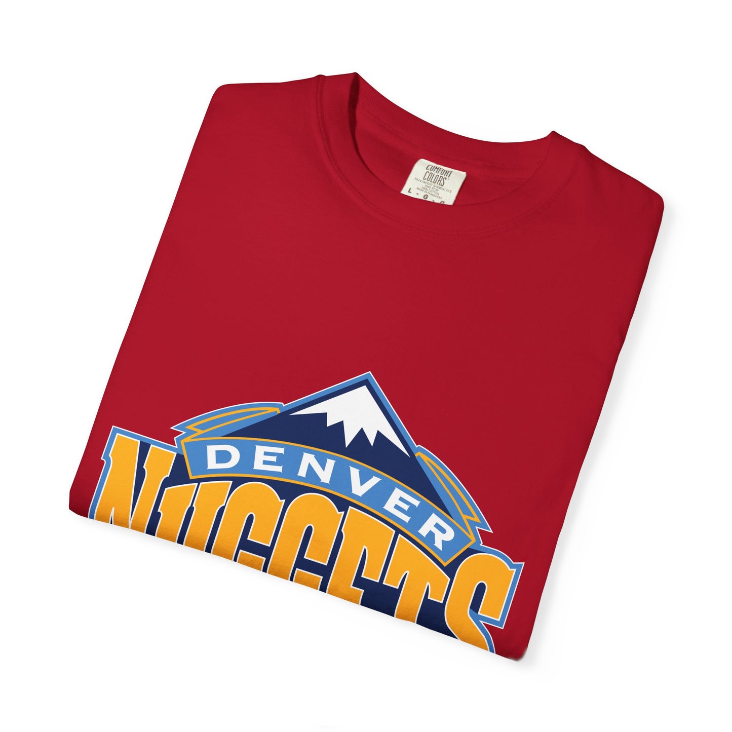 Denver Nuggets Garment-Dyed T-Shirt – Premium Cotton Tee for Customization