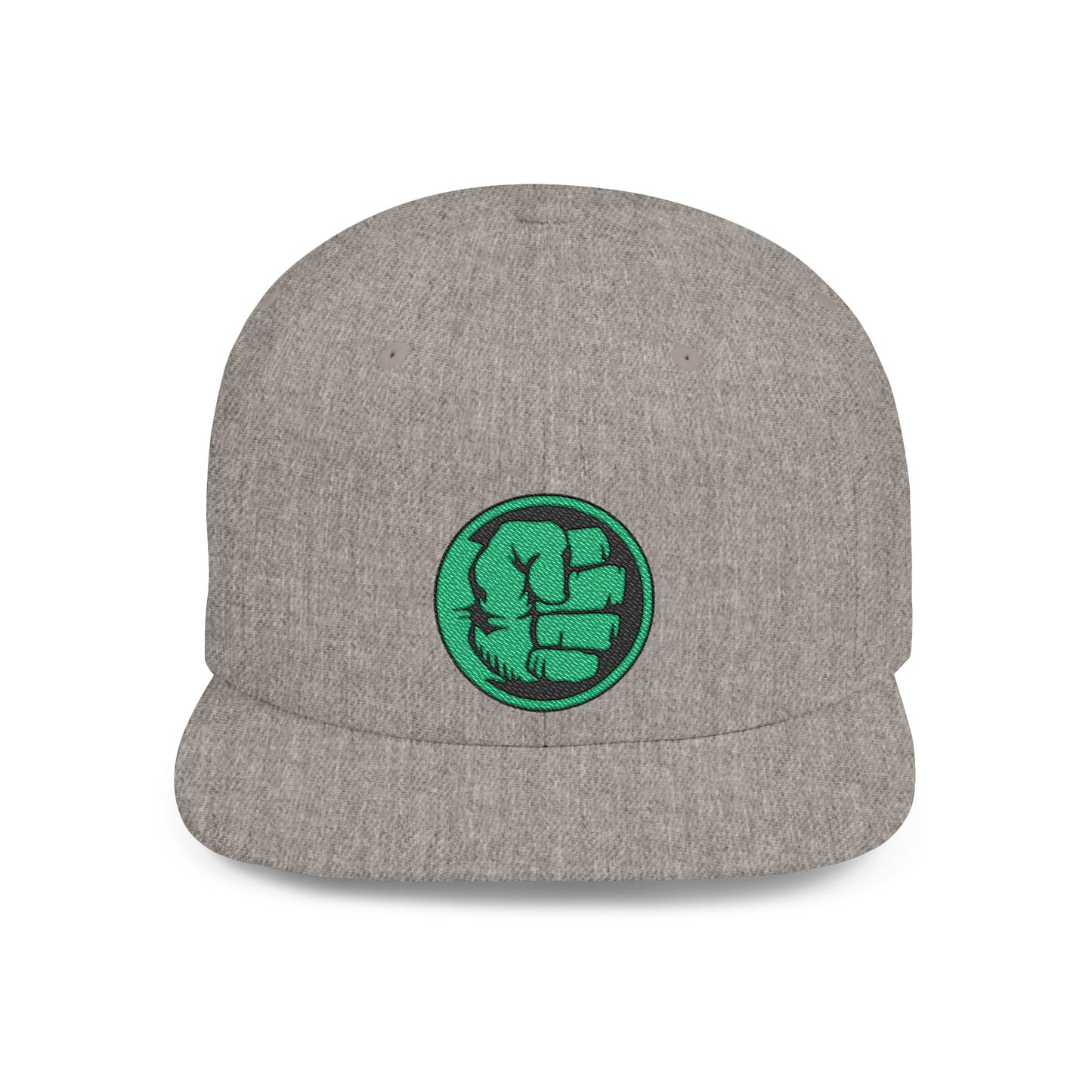 Marvel Hulk Smash Flat Bill Snapback – Lightweight, Custom Fit, Premium Quality