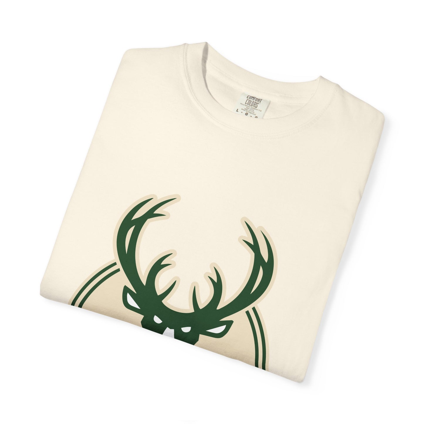 Milwaukee Bucks NBA Garment-Dyed T-Shirt – Premium Cotton Tee for Customization