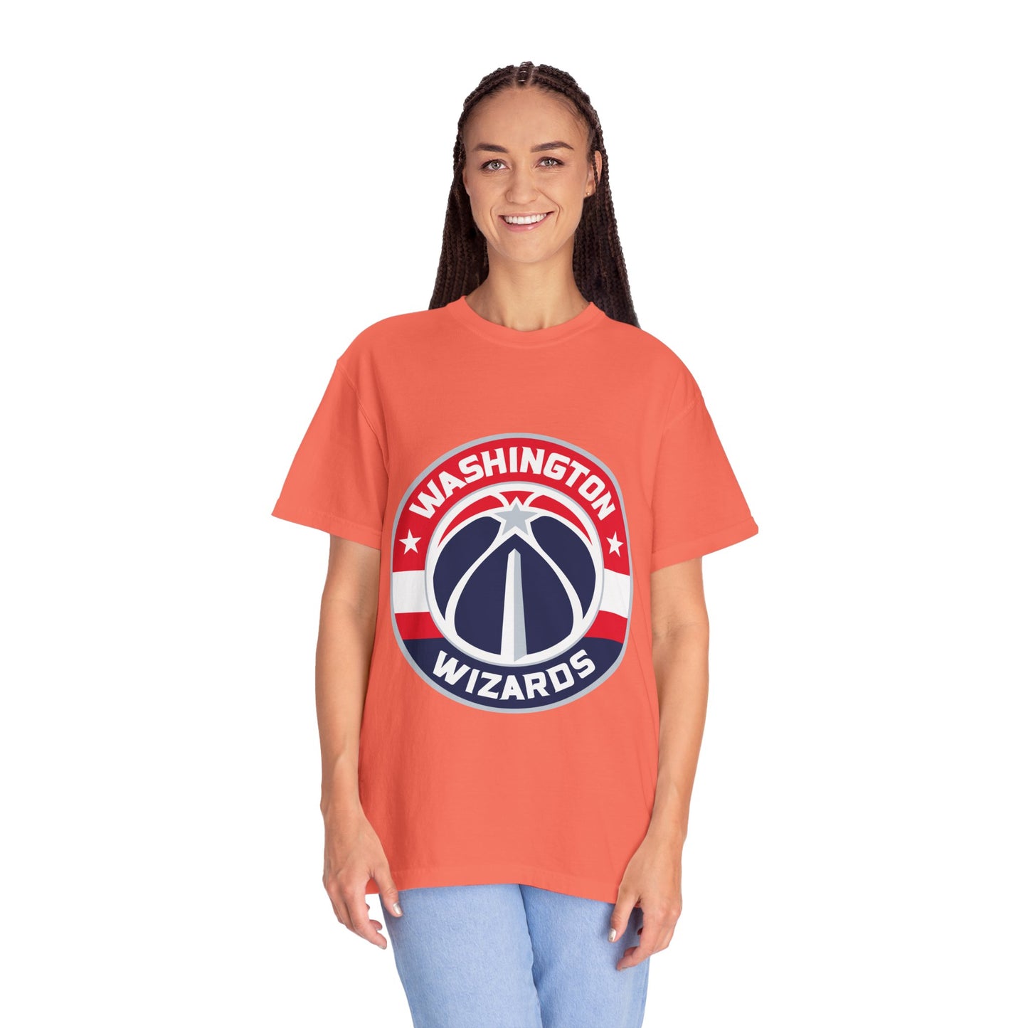 Washington Wizards Strong Garment-Dyed T-Shirt – Premium Cotton Tee for Customization