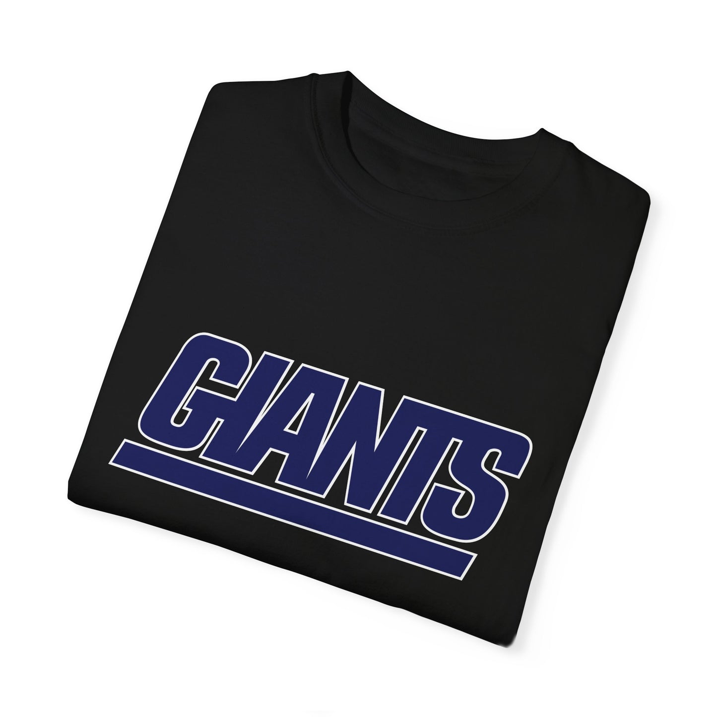 New York Giants Gear Garment-Dyed T-Shirt – Premium Cotton Tee for Customization