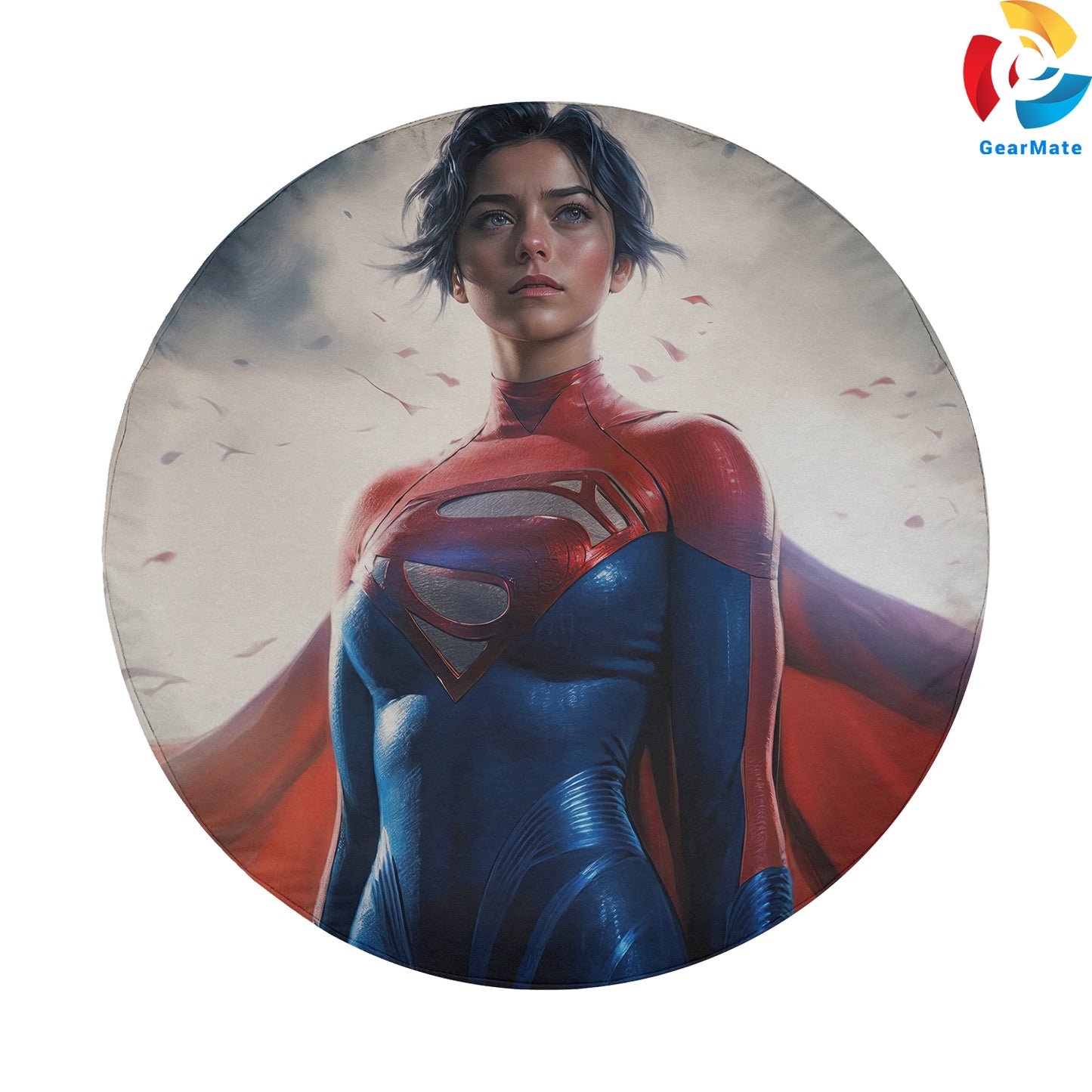 DC Super Girl Comics Spare Tire Cover – Premium Waterproof UV Resistant Protector