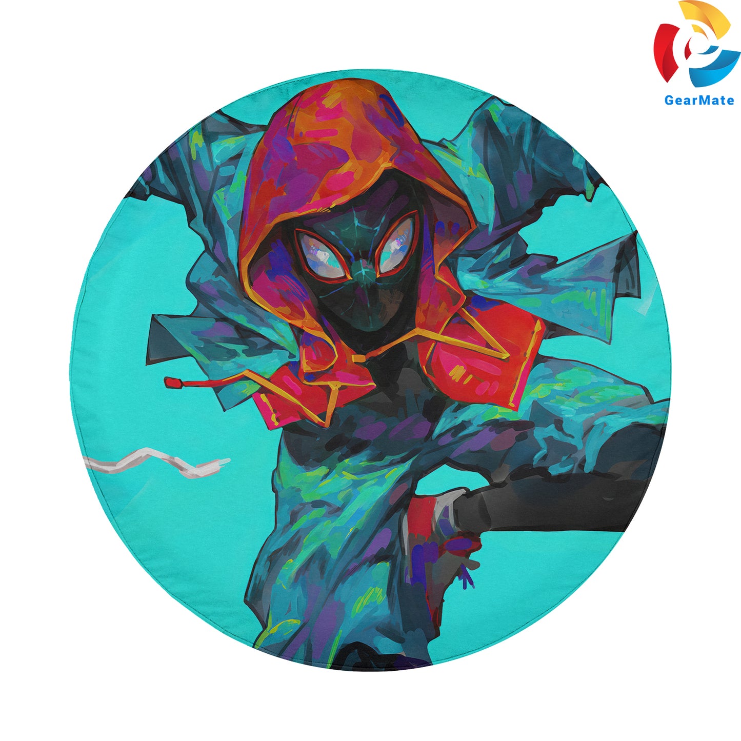 Miles Morales Spare Tire Cover – Premium Waterproof UV Resistant Protector