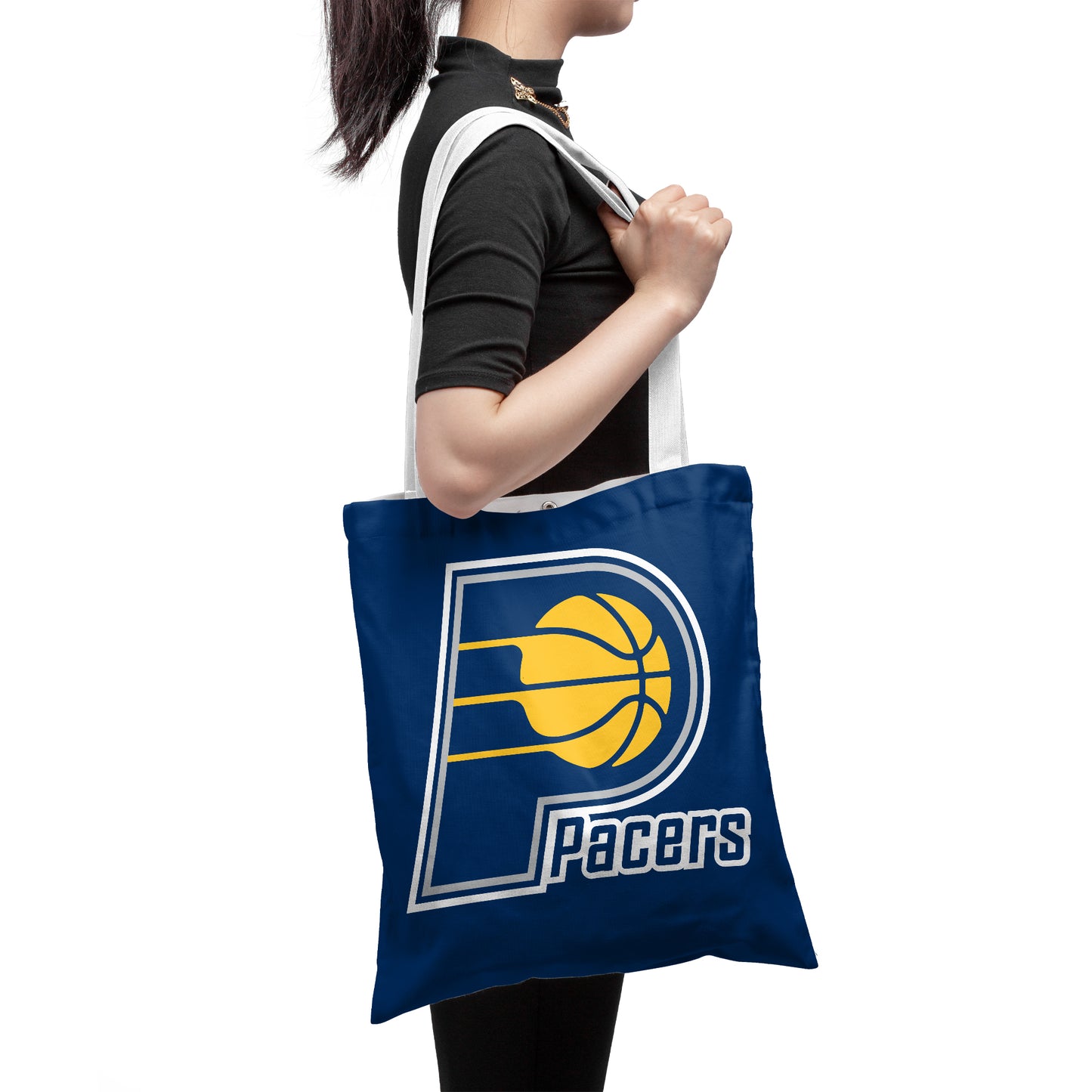 NBA Indiana Pacers Finals Polyester Canvas Tote Bag - Durable and Stylish