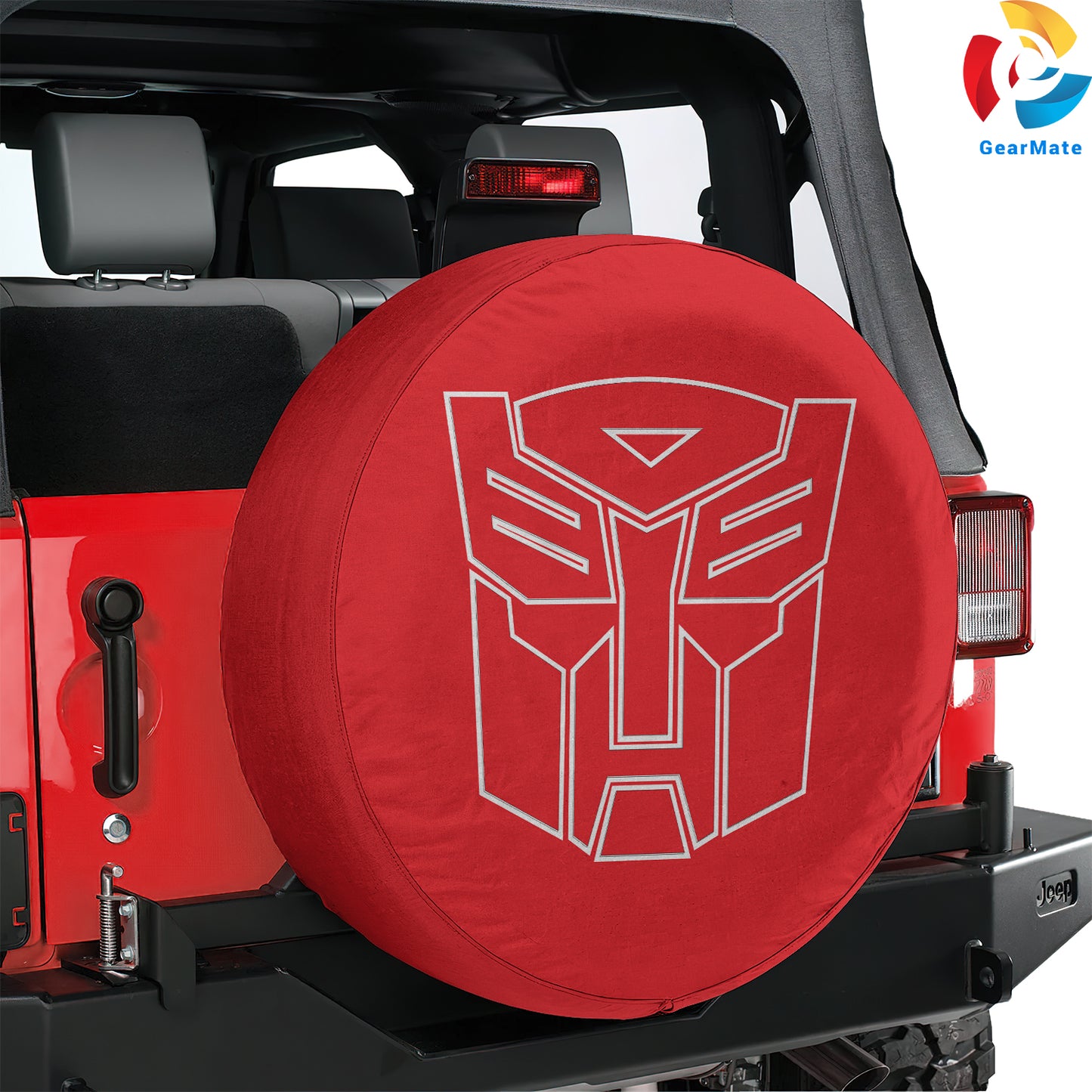 Transformers Autobot Icon Spare Tire Cover – Premium Waterproof UV Resistant Protector