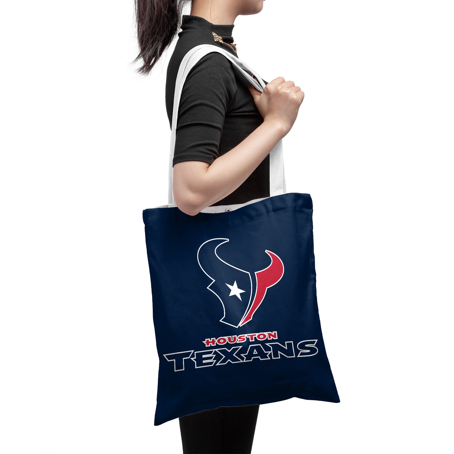 NFL Houston Texans NFL Polyester Canvas Tote Bag – Durable and Stylish