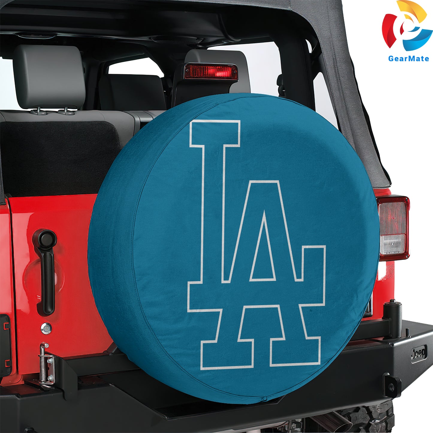 Los Angeles Dodgers MLB Baseball Spare Tire Cover – Premium Waterproof UV-Resistant Protector