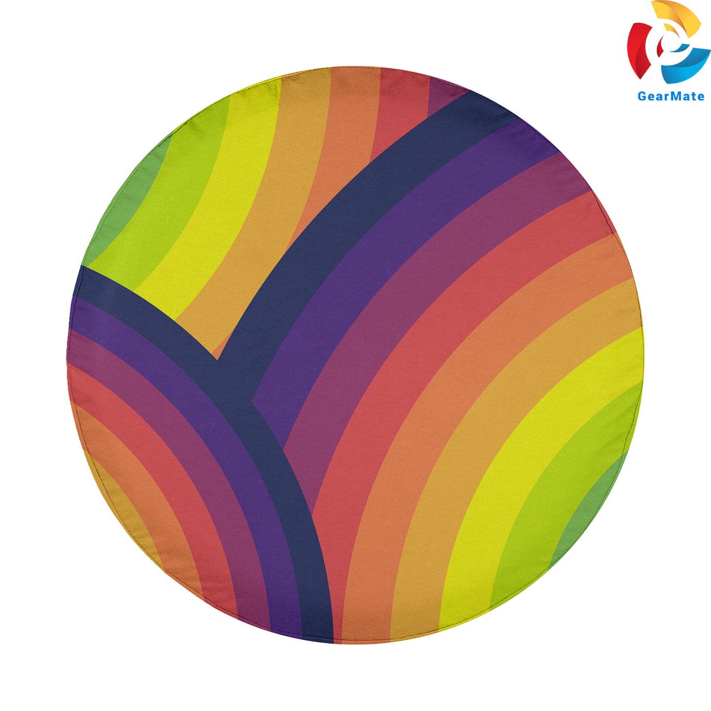 Rainbow Color Spare Tire Cover – Premium Waterproof UV Resistant Protector