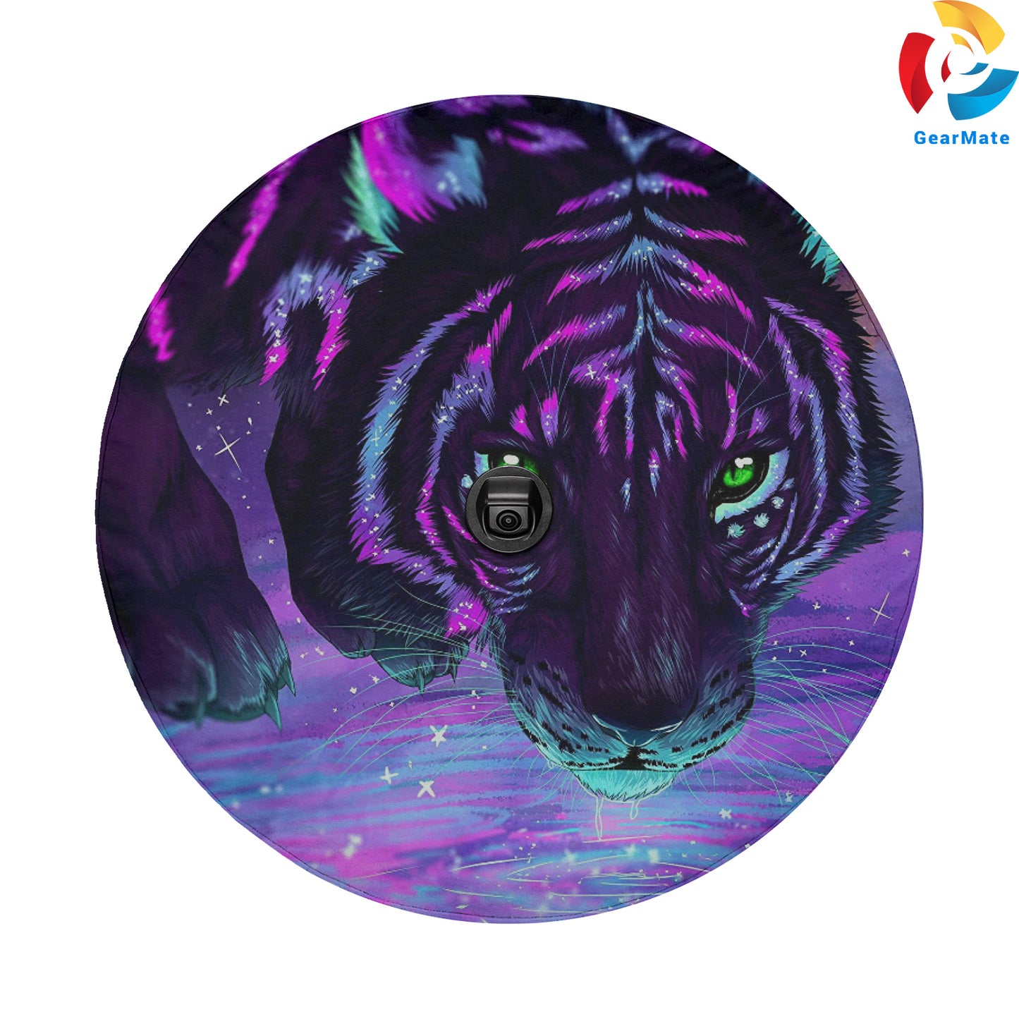 Purple Tiger Spare Tire Cover – Premium Waterproof UV Resistant Protector