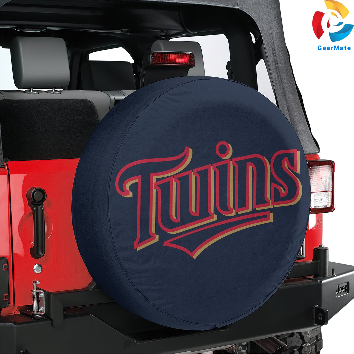 Minnesota Twins Spare Tire Cover – Premium Waterproof UV-Resistant Protector