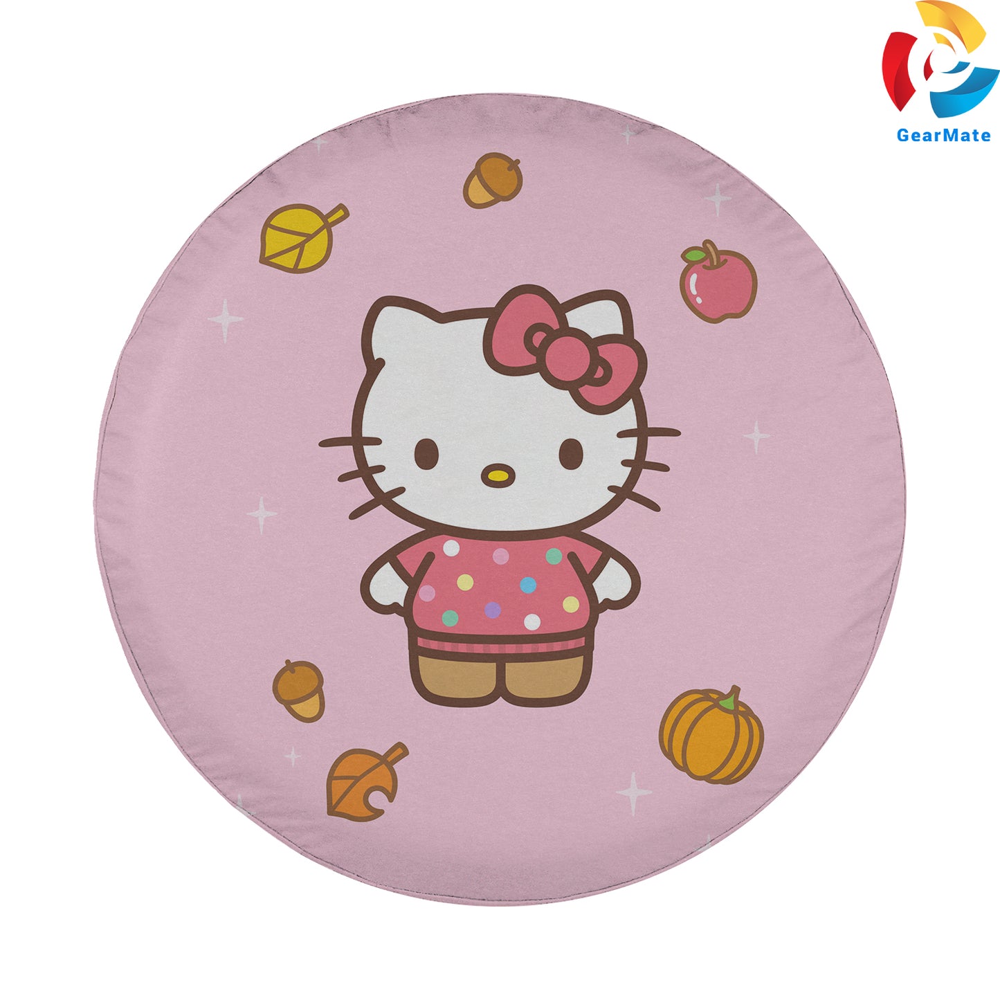 Sanrio Hello Kitty Spare Tire Cover – Premium Waterproof UV Resistant Protector