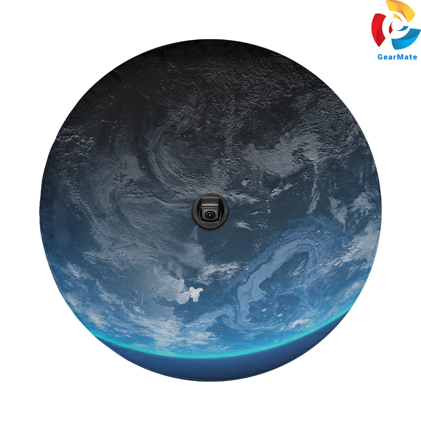 Planet Earth Orbit Spare Tire Cover – Premium Waterproof UV Resistant Protector