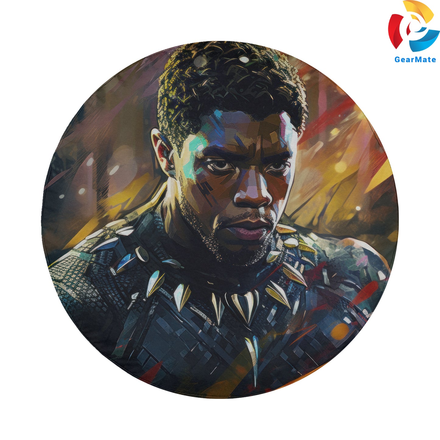 Black Panther Marvel Spare Tire Cover – Premium Waterproof UV Resistant Protector