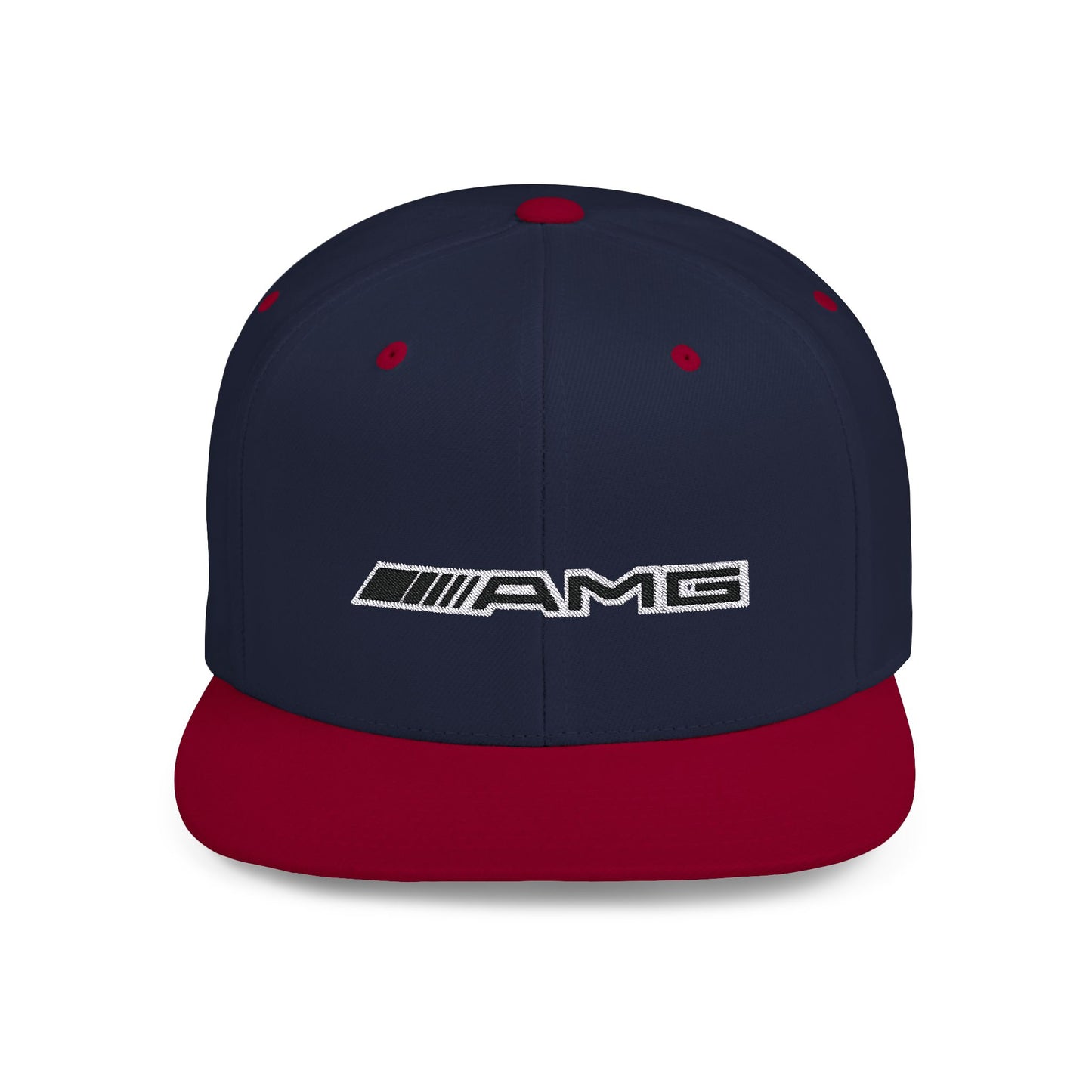 AMG Flat Bill Snapback – Lightweight, Custom Fit, Premium Quality