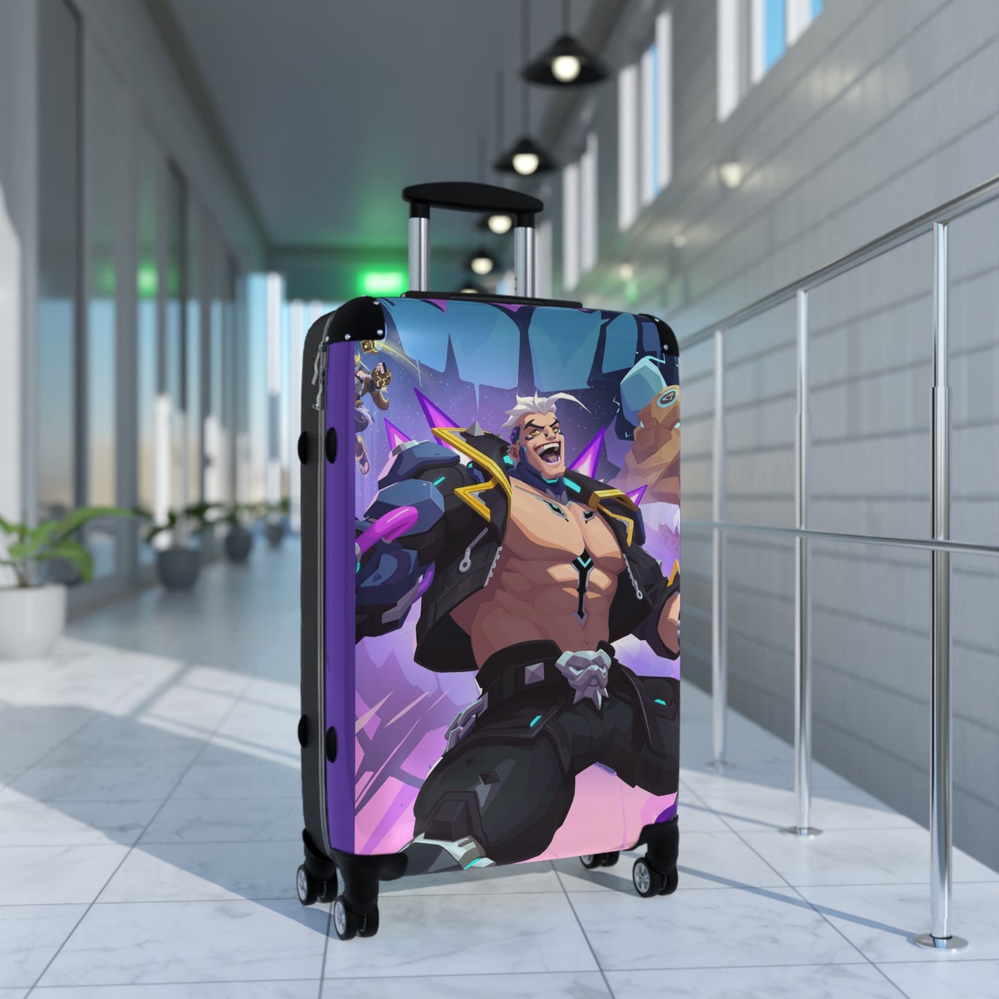 Video Games Season Overwatch Carry-On Suitcase - Stylish Luggage for Travelers