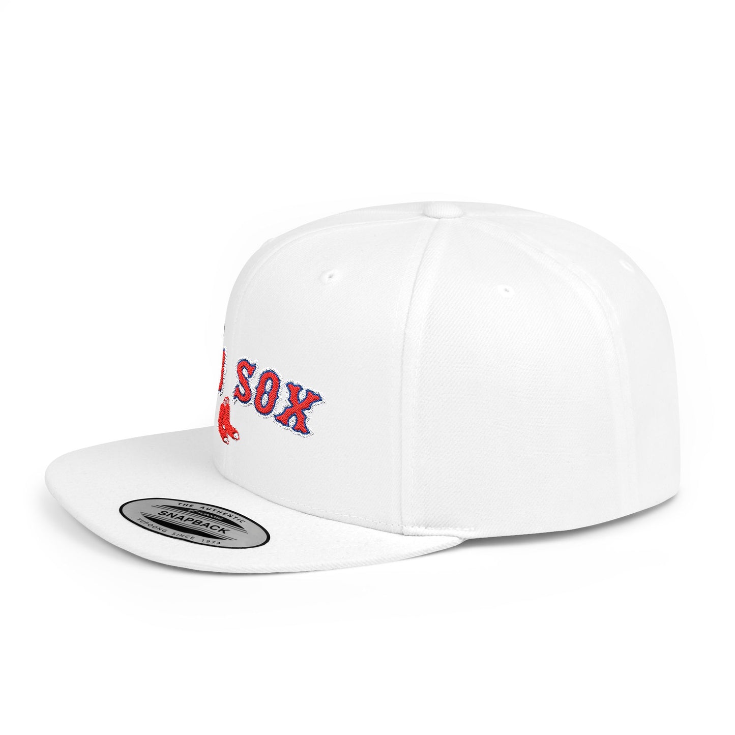 Boston Red Sox Supporters Flat Bill Snapback – Lightweight, Custom Fit, Premium Quality