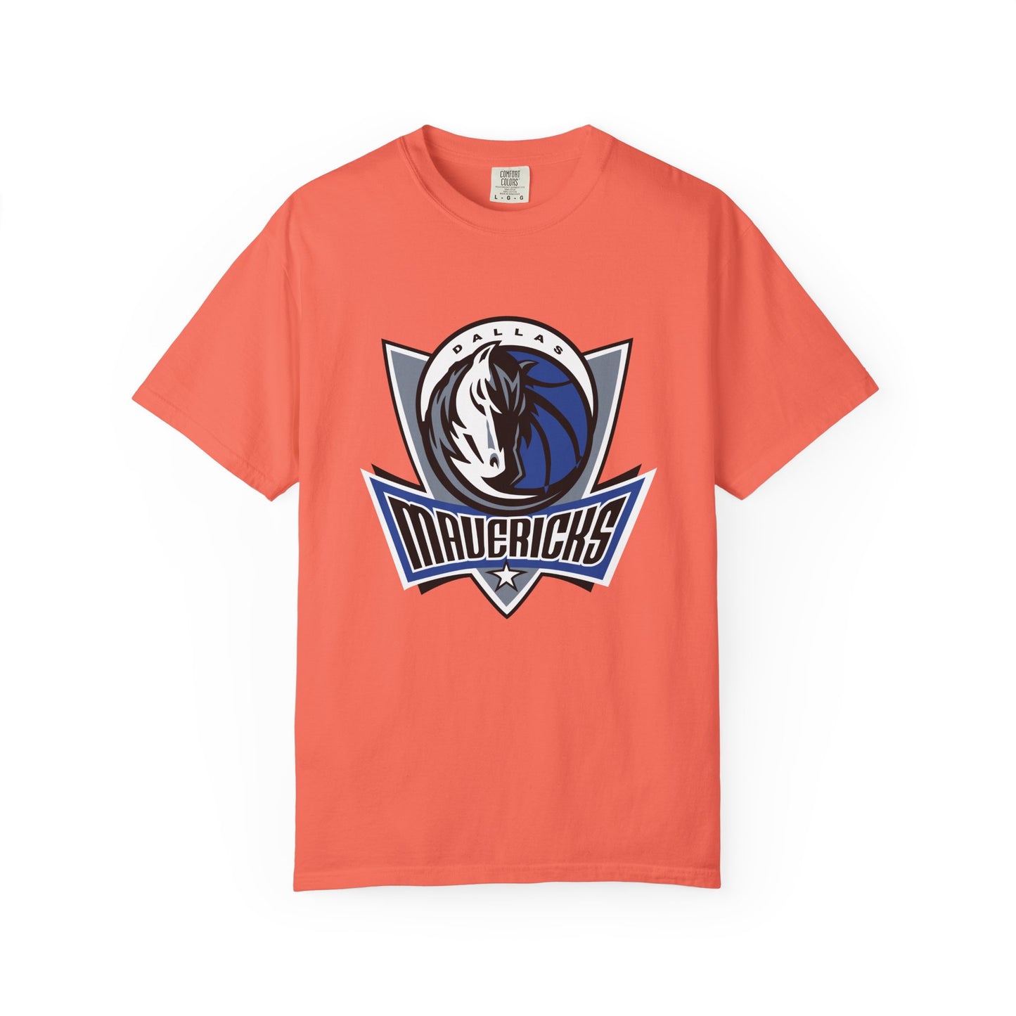 Dallas Mavericks Garment-Dyed T-Shirt – Premium Cotton Tee for Customization