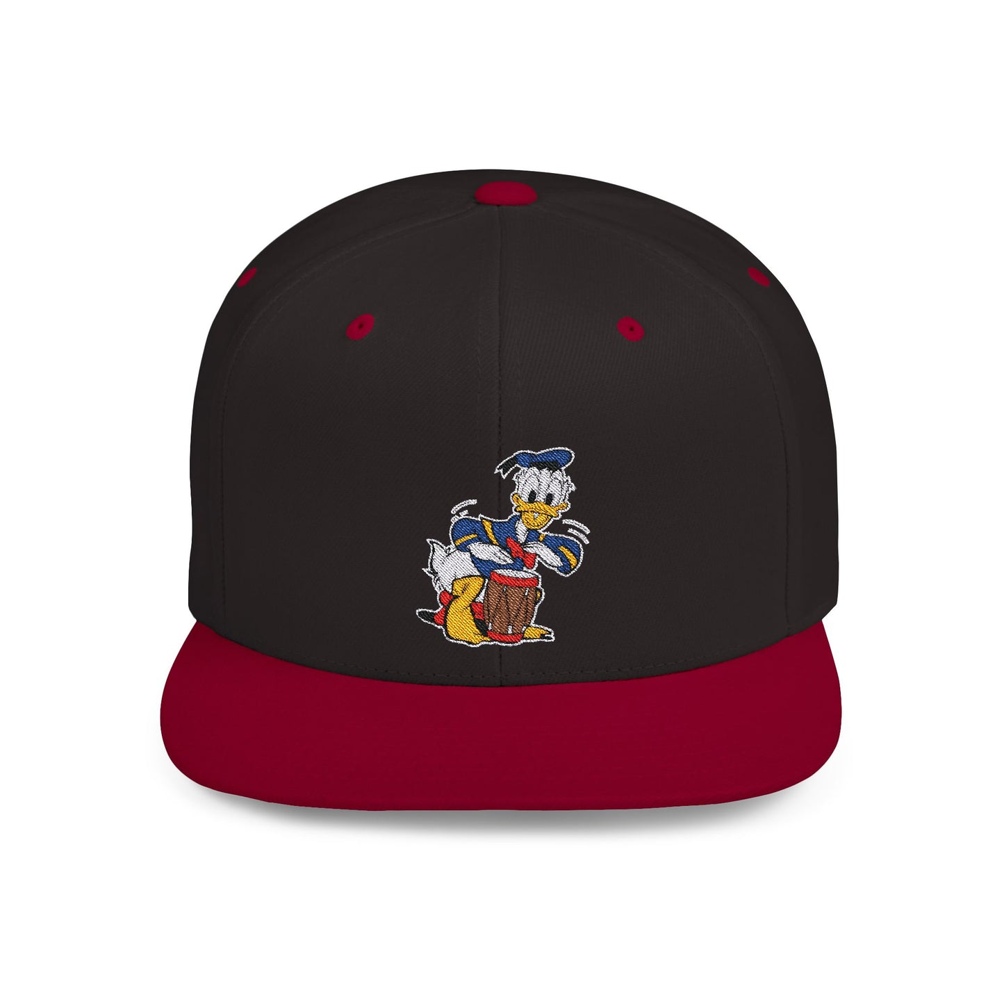 Donald Duck Trumping Flat Bill Snapback – Lightweight, Custom Fit, Premium Quality