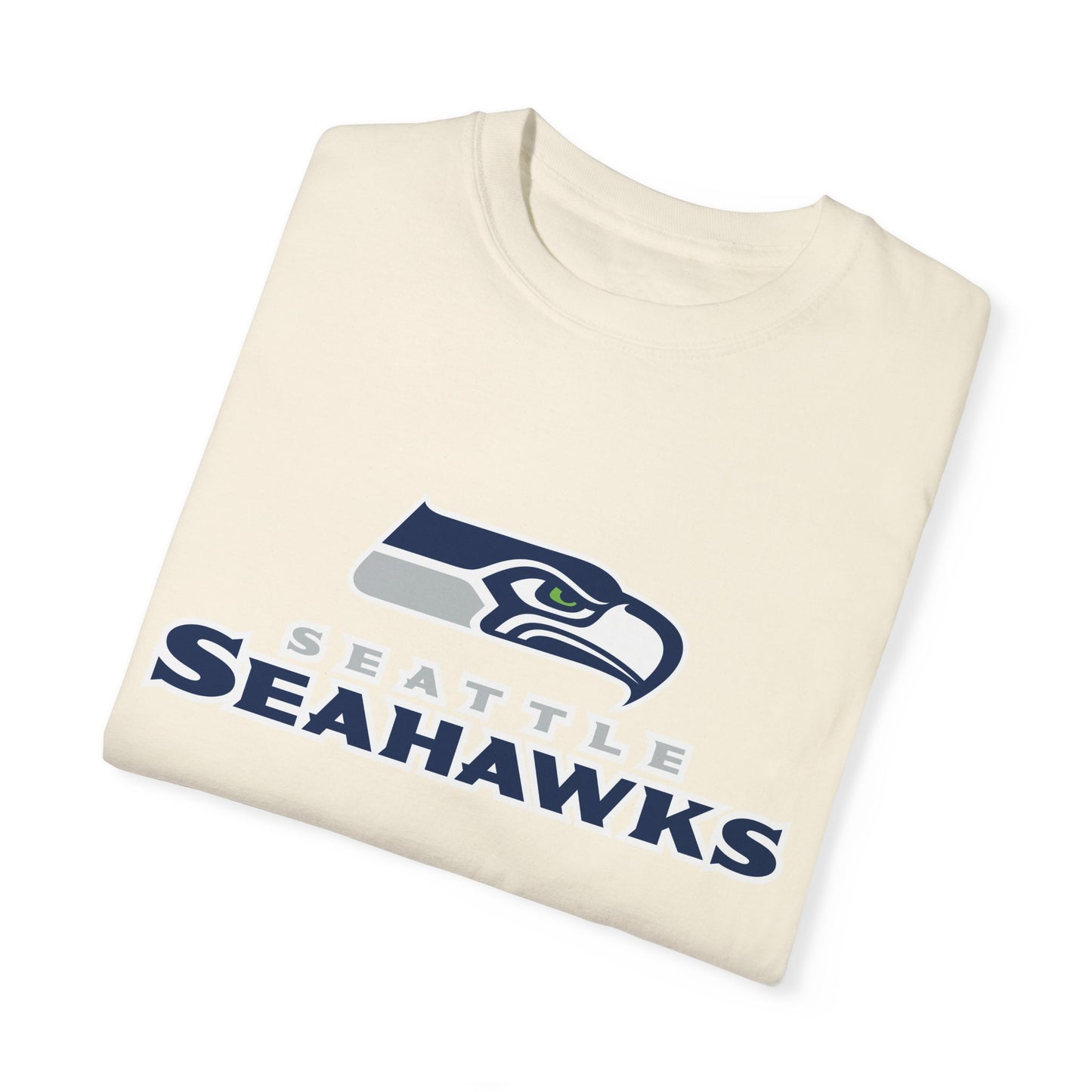 Seattle Seahawks Gear Garment-Dyed T-Shirt – Premium Cotton Tee for Customization