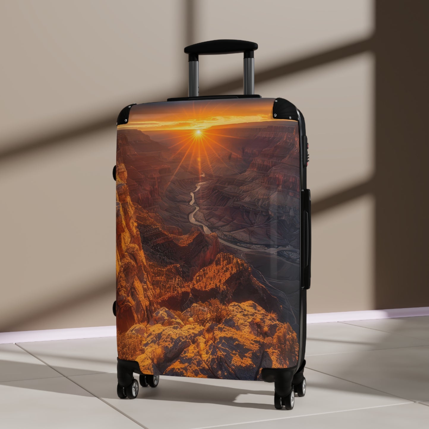 Nature Sunset Stunning Art Carry-On Suitcase - Stylish Luggage for Travelers