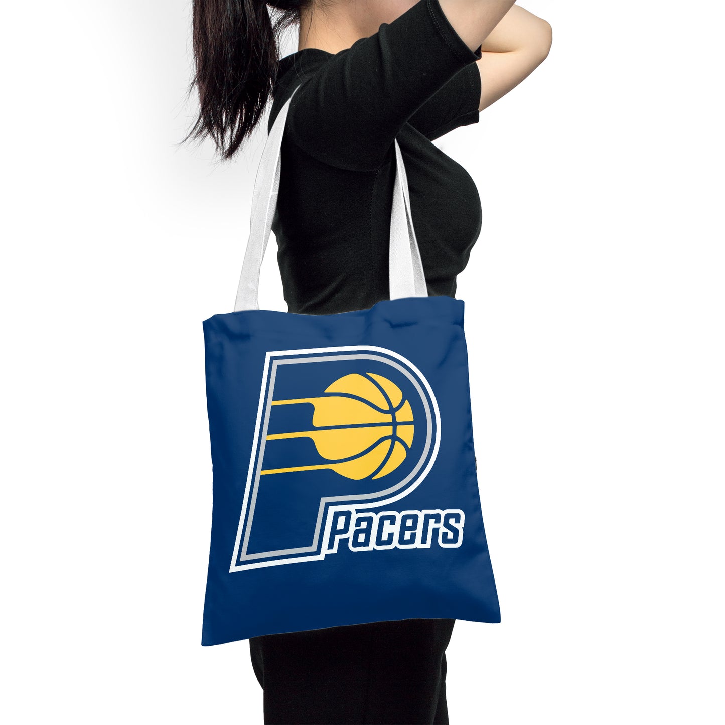 NBA Indiana Pacers Finals Polyester Canvas Tote Bag - Durable and Stylish