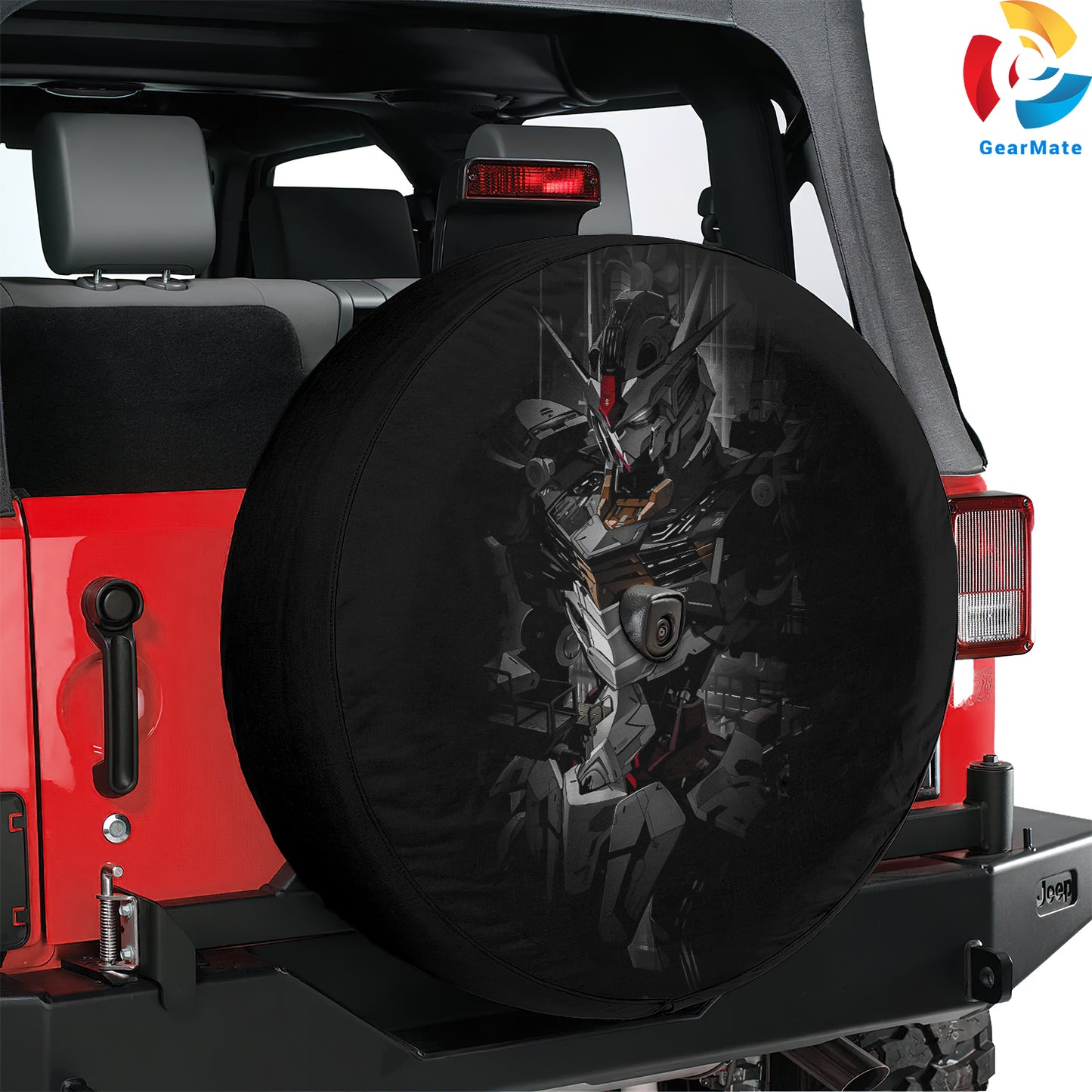 Mobile Suit Gundam Spare Tire Cover – Premium Waterproof UV Resistant Protector