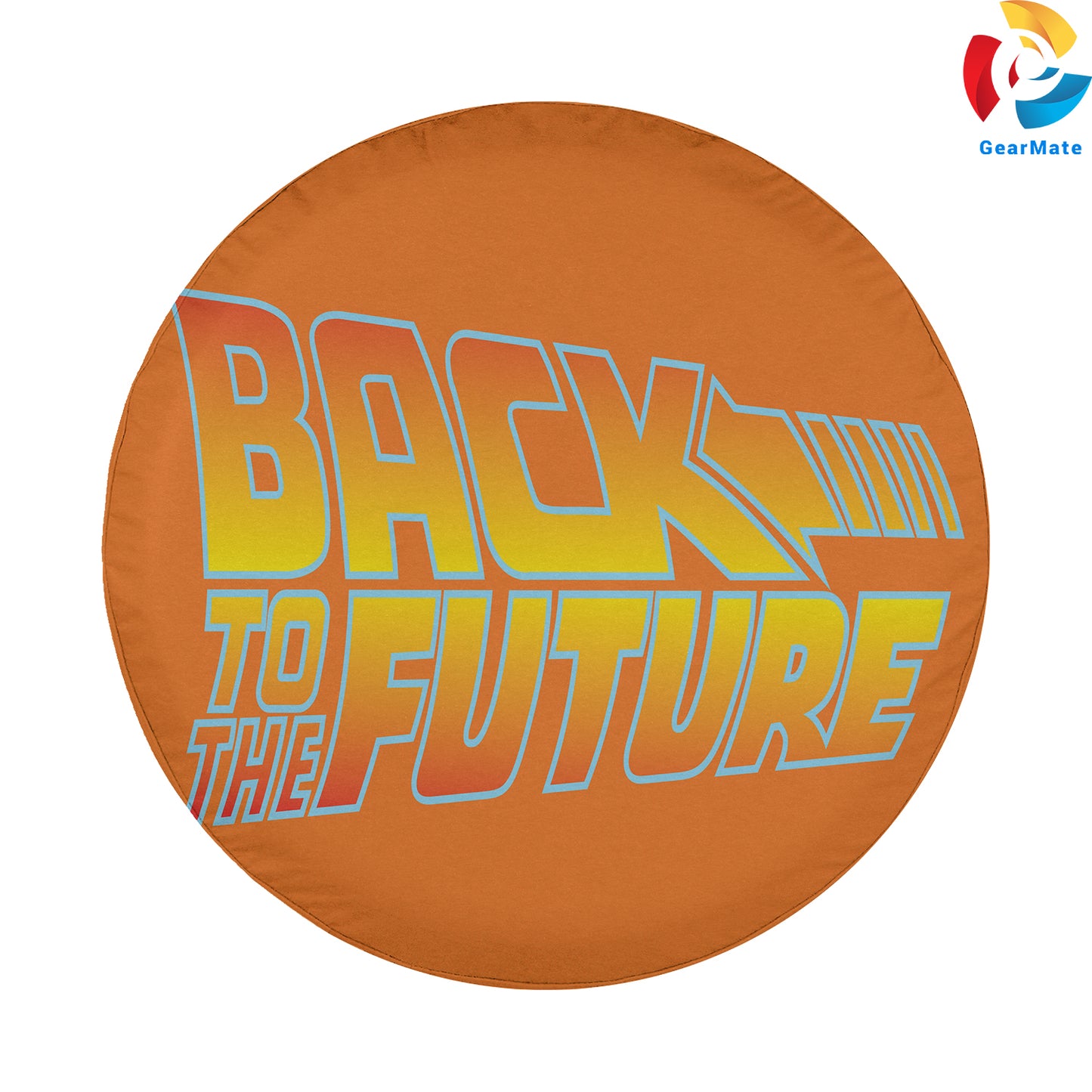 Back To The Future Spare Tire Cover – Premium Waterproof UV Resistant Protector