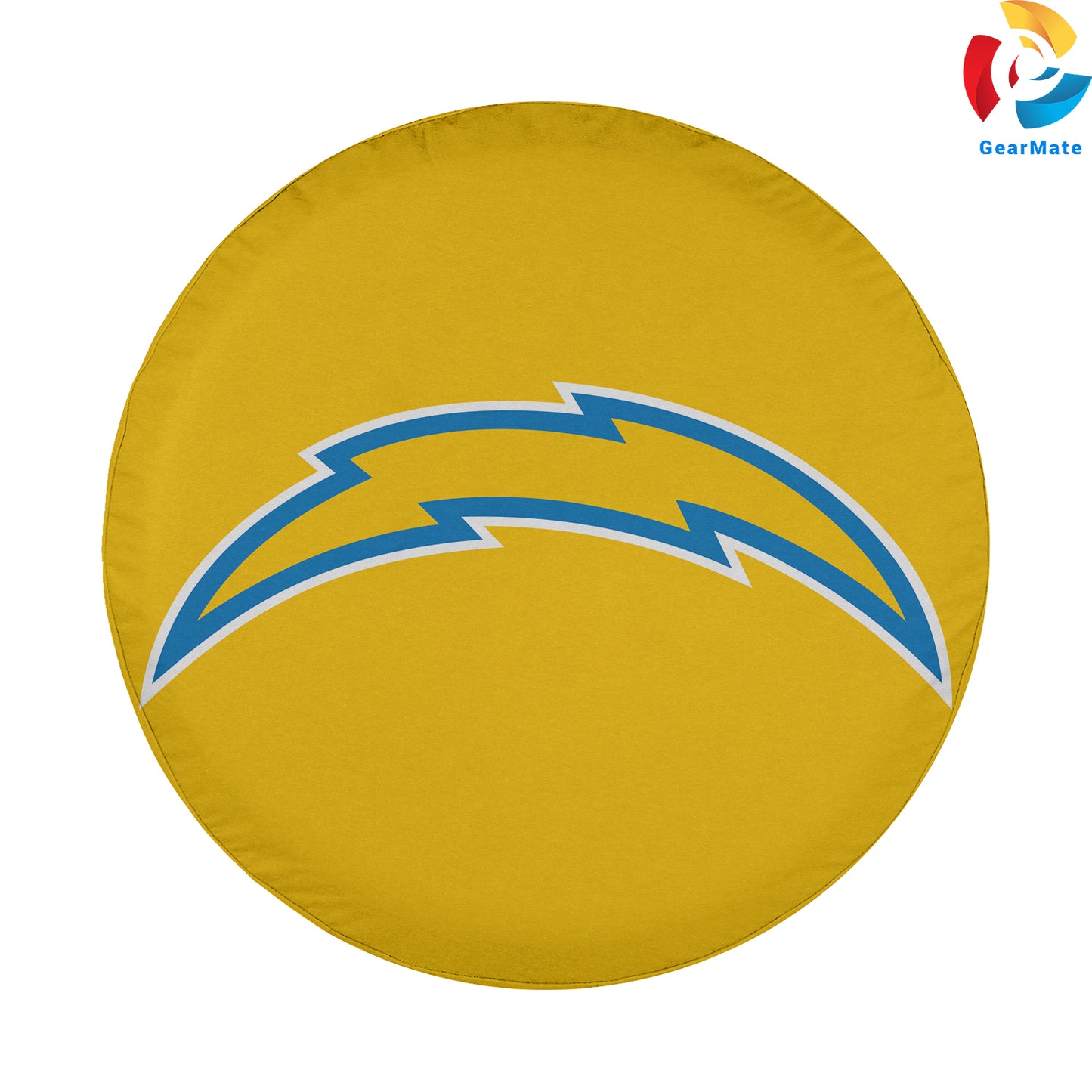 Los Angeles Chargers NFL Fan Gear Spare Tire Cover – Premium Waterproof UV-Resistant Protector