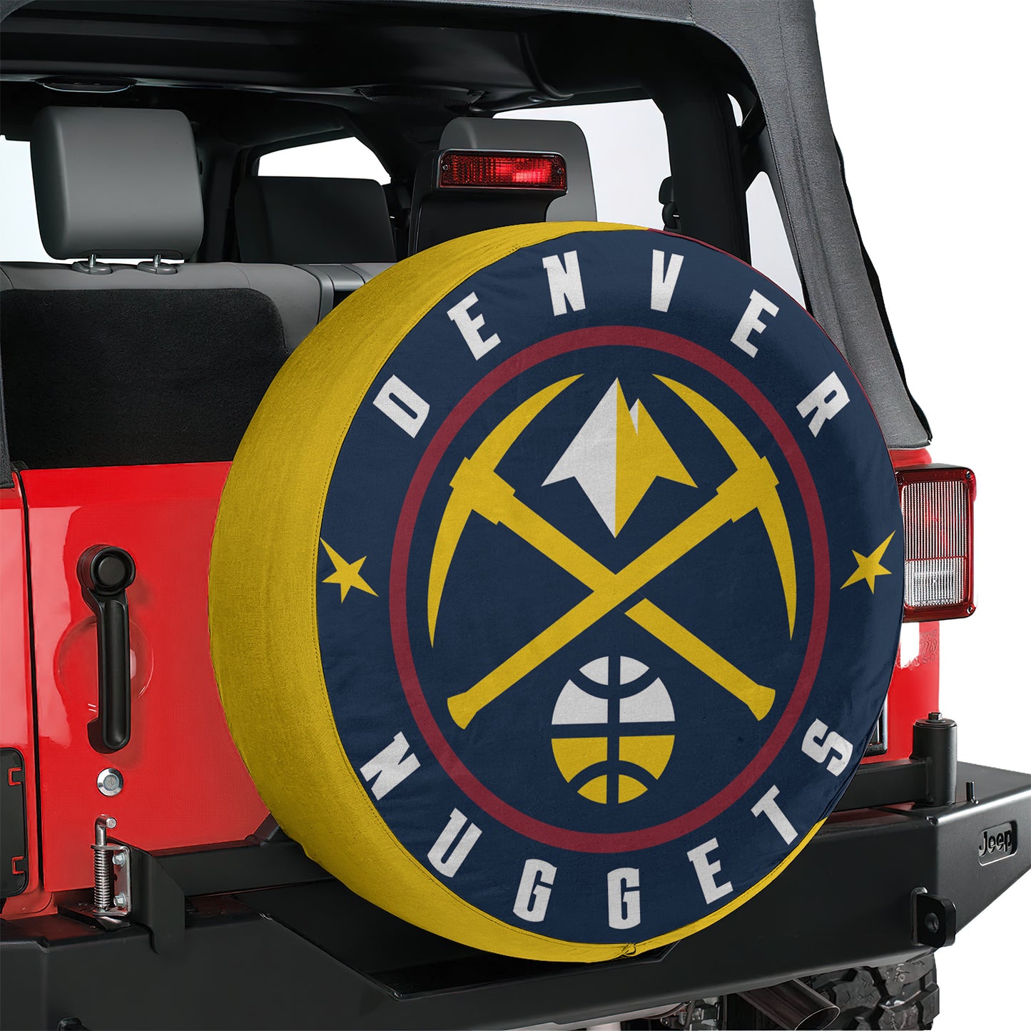 Denver Nuggets Spare Tire Cover – Premium Waterproof UV-Resistant Protector