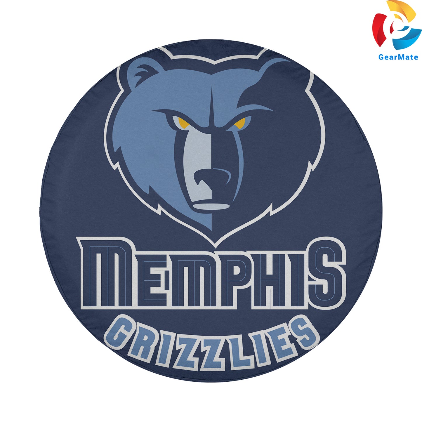 Memphis Grizzlies Spare Tire Cover – Premium Waterproof UV-Resistant Protector