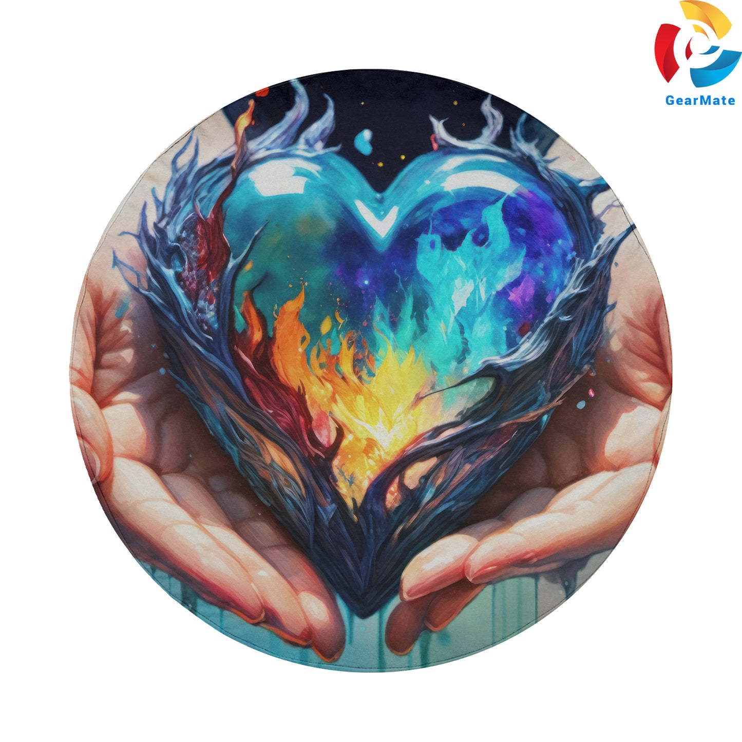 Love Hearts Spare Tire Cover – Premium Waterproof UV Resistant Protector