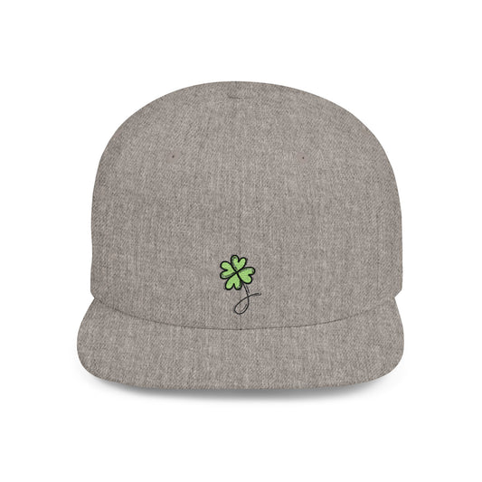 Icons Embroidered Leaf Flat Bill Snapback – Lightweight, Custom Fit, Premium Quality